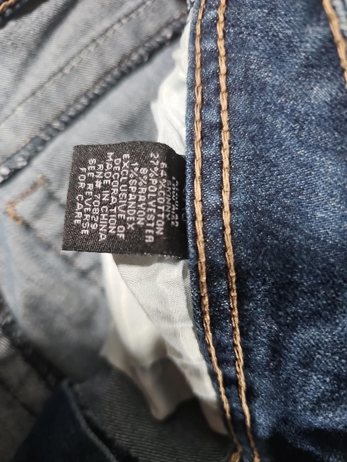 rue21 Twentyone Black By Rue 21 Womens Sz 9/10R Blue Jeans Size 32" / US 10 / IT 46 - 3 Thumbnail