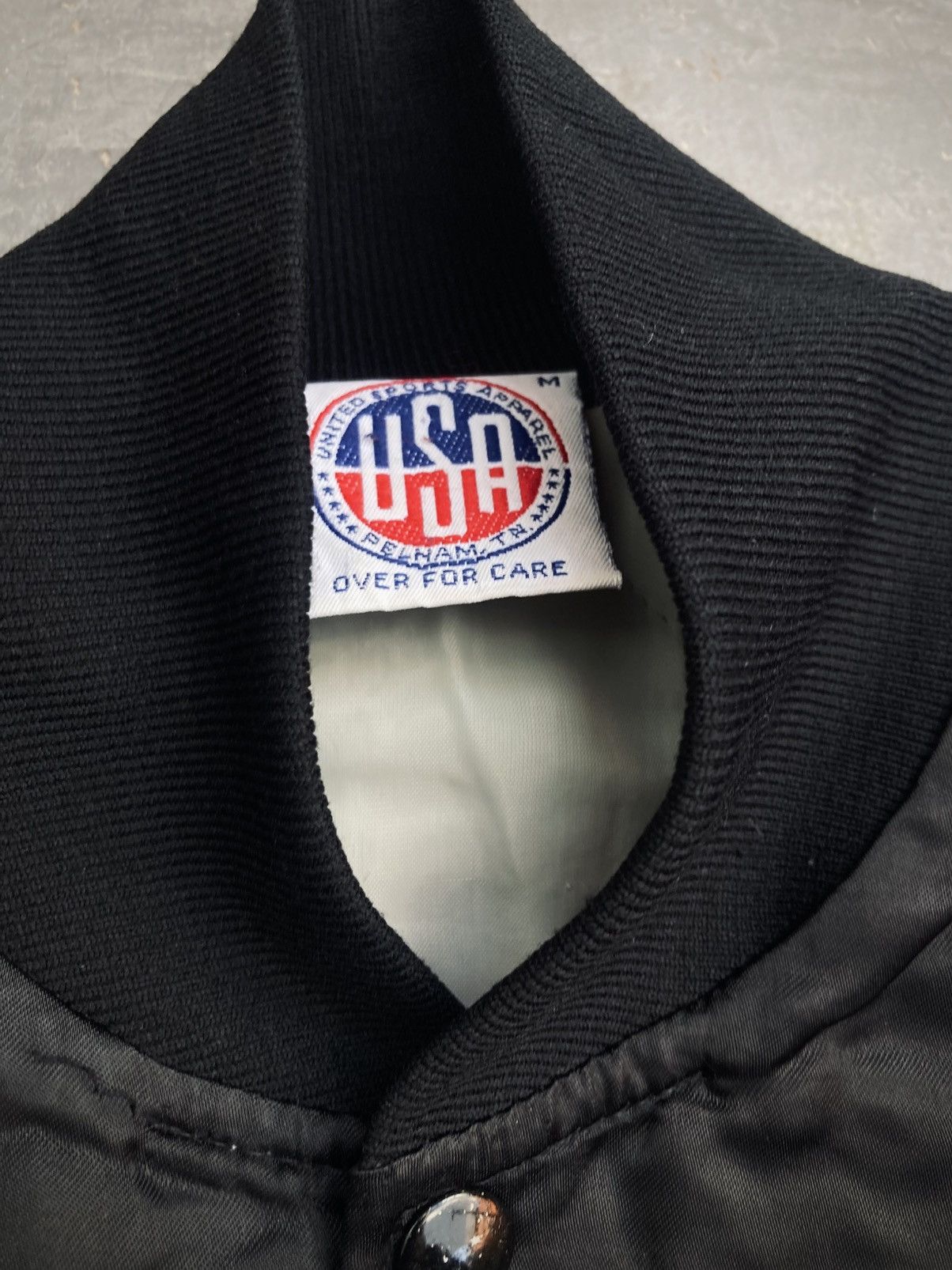 Other Vintage 80s United Sports Apparel Satin Bomber Jacket Size US M / EU 48-50 / 2 - 6 Thumbnail