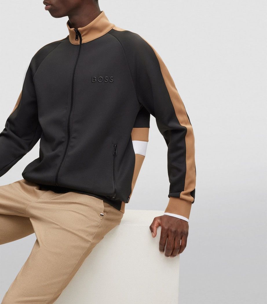 Hugo Boss 🇩🇪 NEW❗️BOSS Hugo Boss Athleisure Track Zip Jacket NWT Classic Size US L / EU 52-54 / 3 - 5 Thumbnail