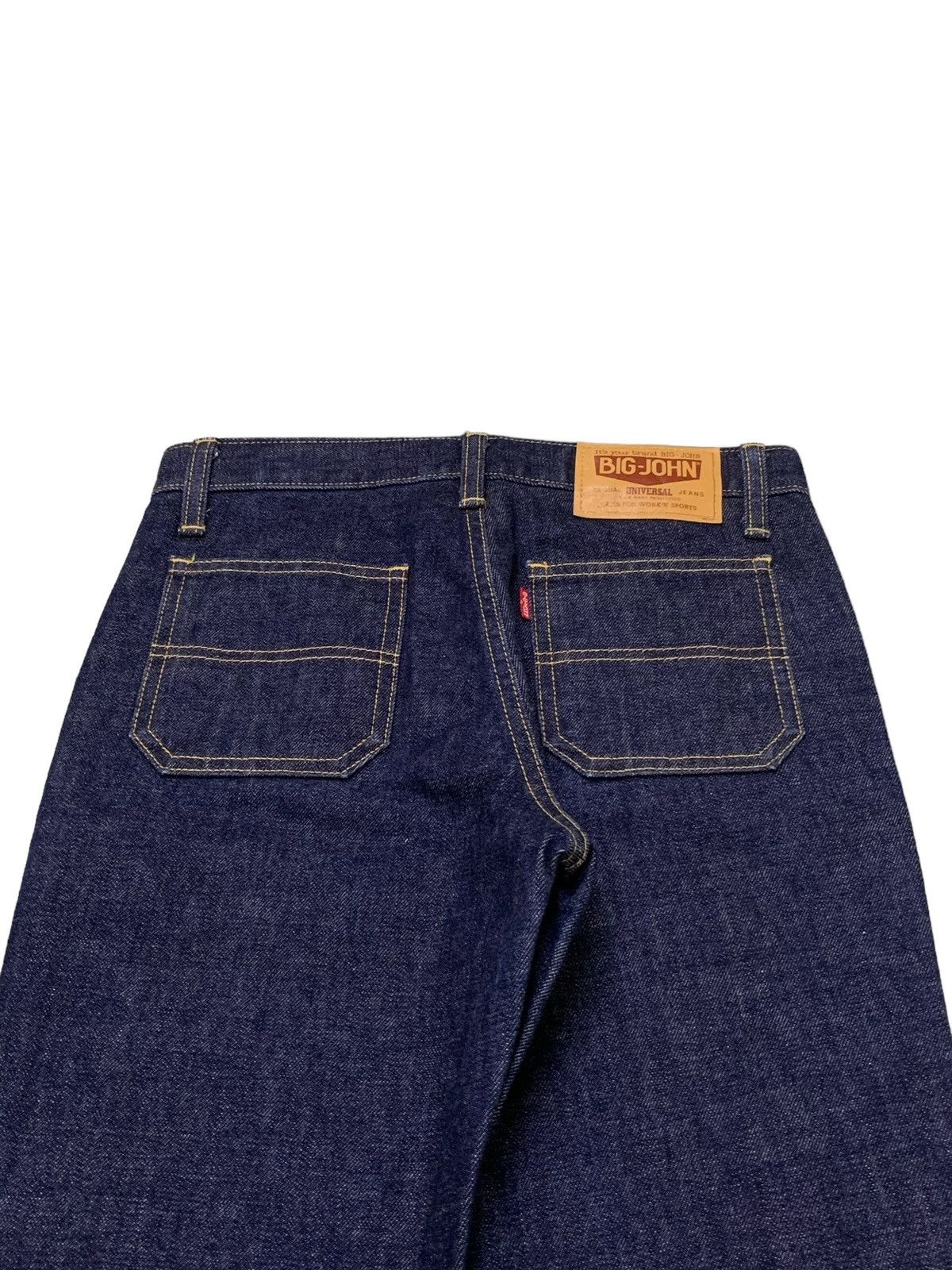 Big John × Hysteric Glamour × Levi's 80s Big John Rat Bell Bottom Button Fly Flared Raw Jeans Size US 28 / EU 44 - 13 Thumbnail