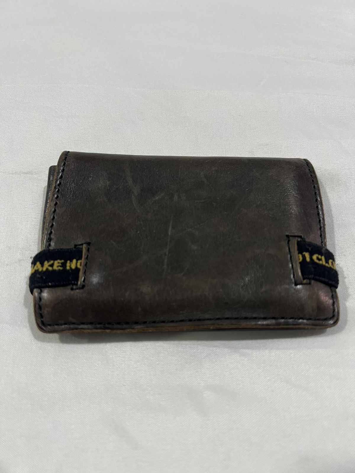 Jun Takahashi OG Undercover "We Make Noise Not Clothes" Leather Wallets Size ONE SIZE - 4 Thumbnail