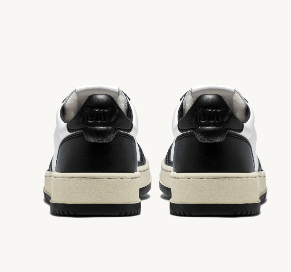 AUTRY AUTRY AULW WB01 MEDIALIST LOW WOM LEATHER WHITE/BLACK N.41 Size US 6 / IT 36 - 6 Thumbnail