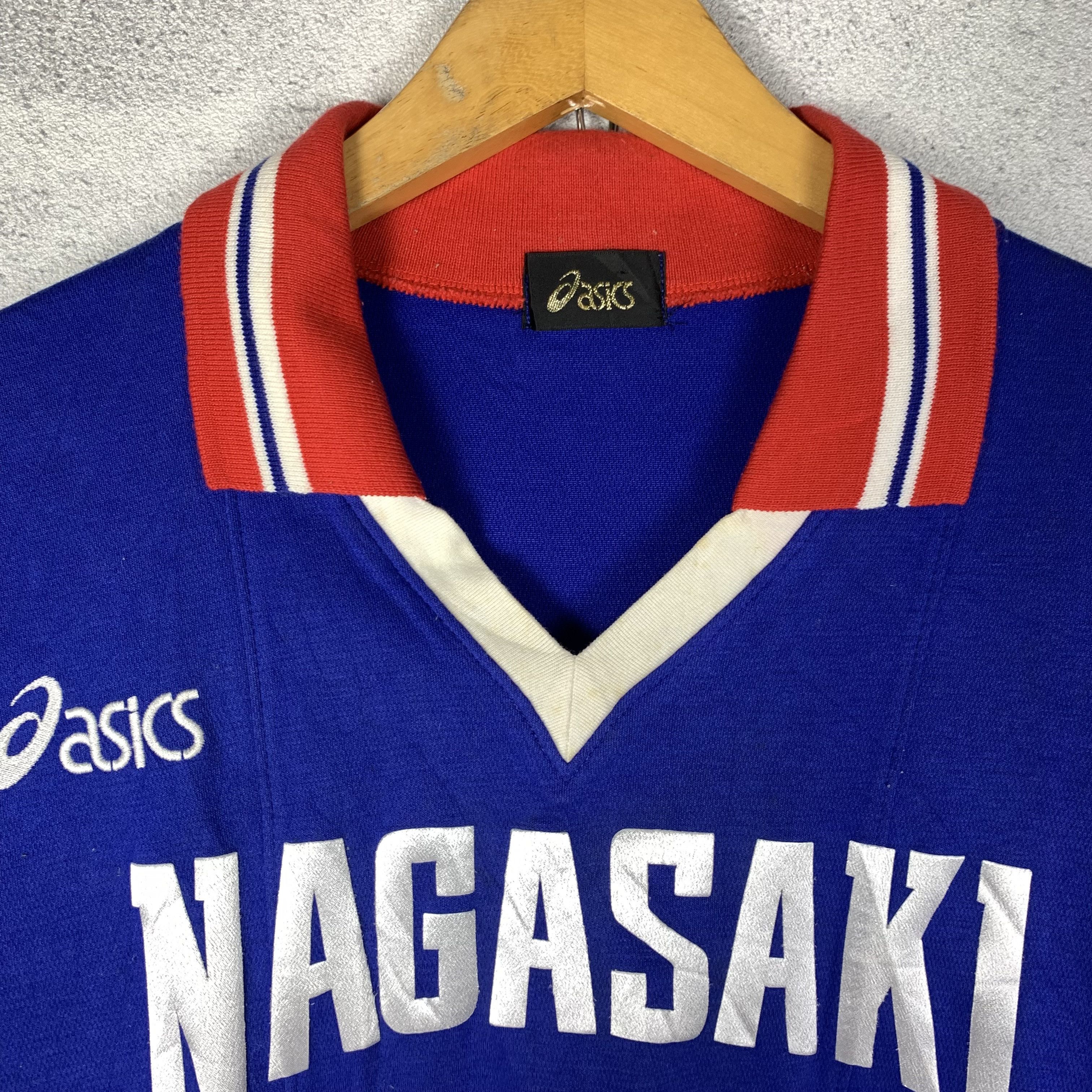Asics Vintage Asics Jersey Nagasaki Japan Sportswear Size US L / EU 52-54 / 3 - 4 Thumbnail