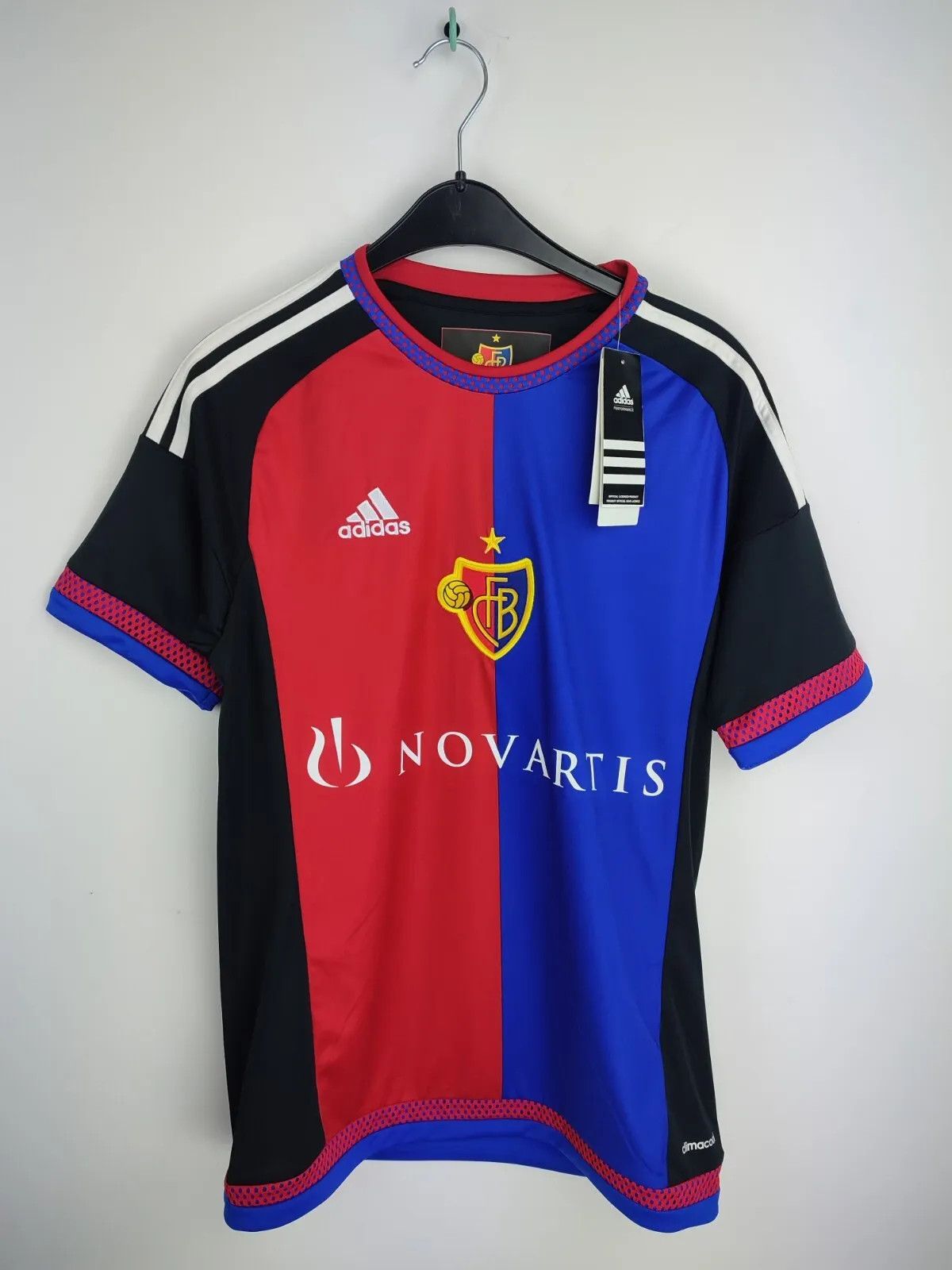 Adidas FC Basel 2016 2017 HOME FOOTBALL Kit SHIRT SOCCER JERSEY Size US S / EU 44-46 / 1 - 17 Thumbnail
