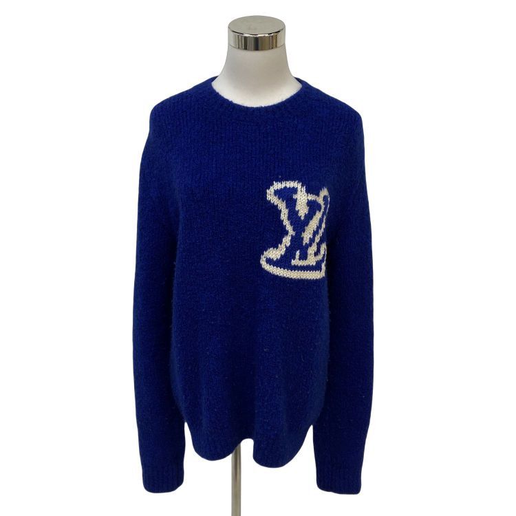 Louis Vuitton Louis Vuitton Logo Knit Sweater Size M Size US M / EU 48-50 / 2 - 1 Thumbnail