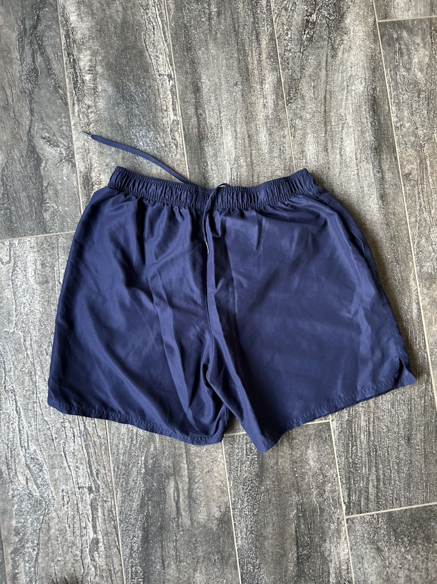 Nike Nike Vintage Travis Scott Style Navy Athletic Shorts Size US 34 / EU 50 - 2 Thumbnail
