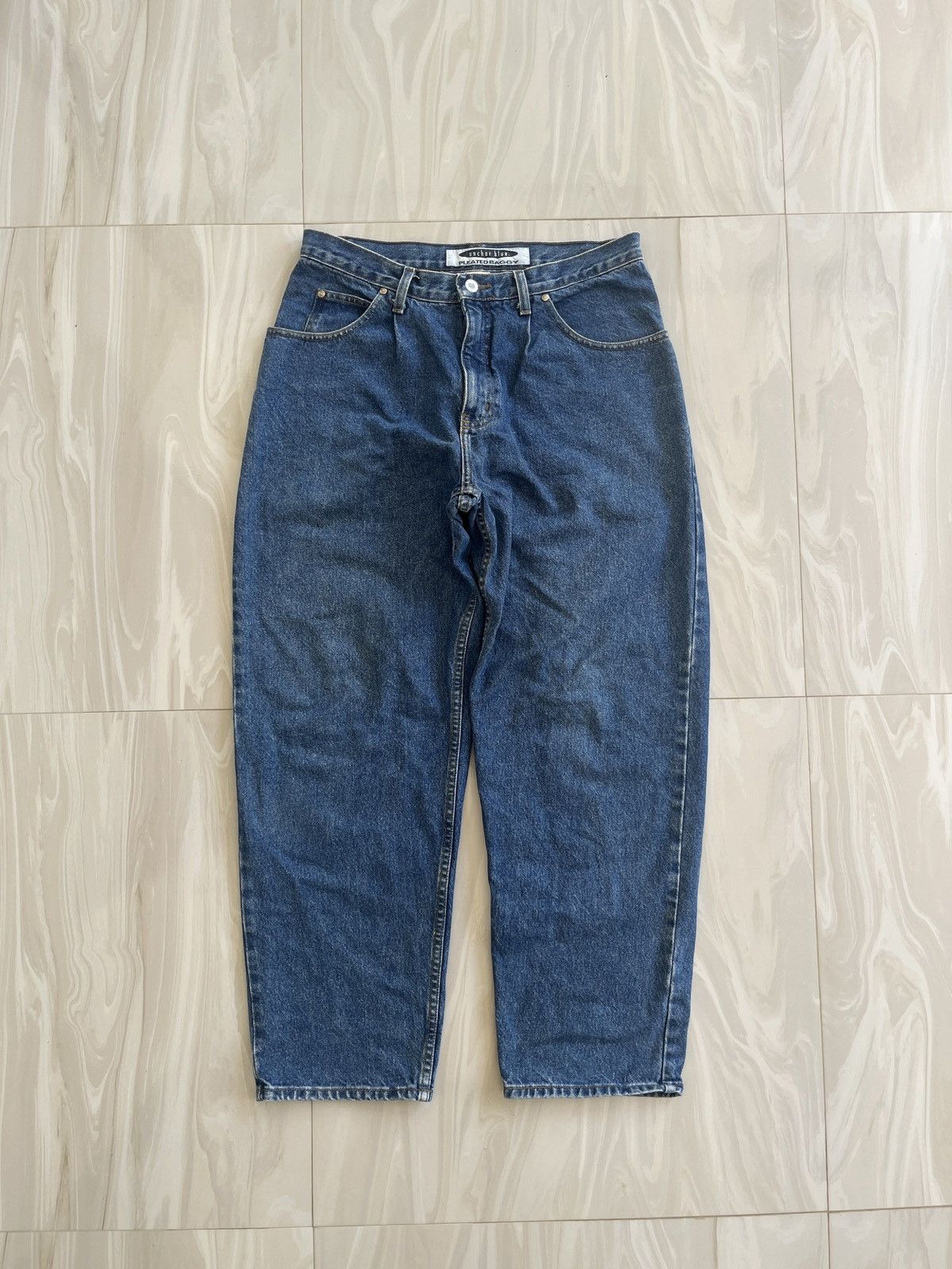 JNCO × Vintage Anchor Baggy jeans Size US 33 - 1 Thumbnail