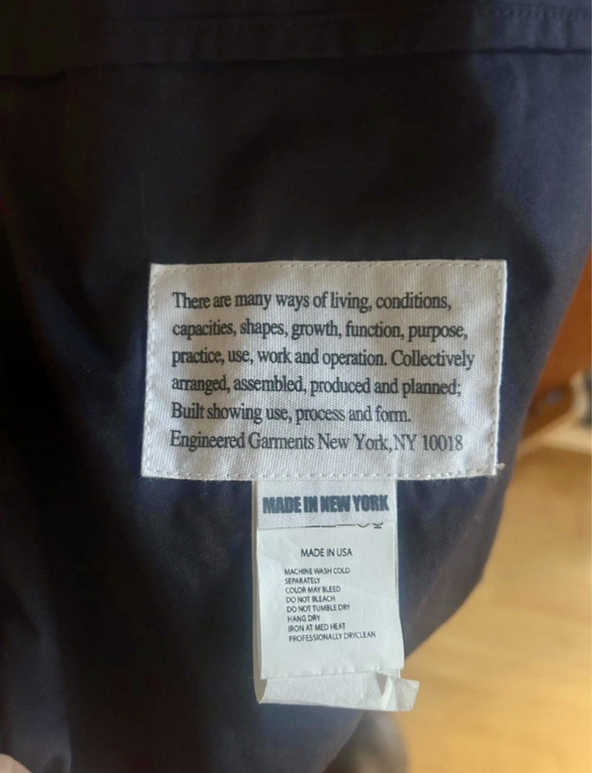 Engineered Garments Engineered Garments Navy Utility Gilet – Size M – New Size US M / EU 48-50 / 2 - 3 Thumbnail