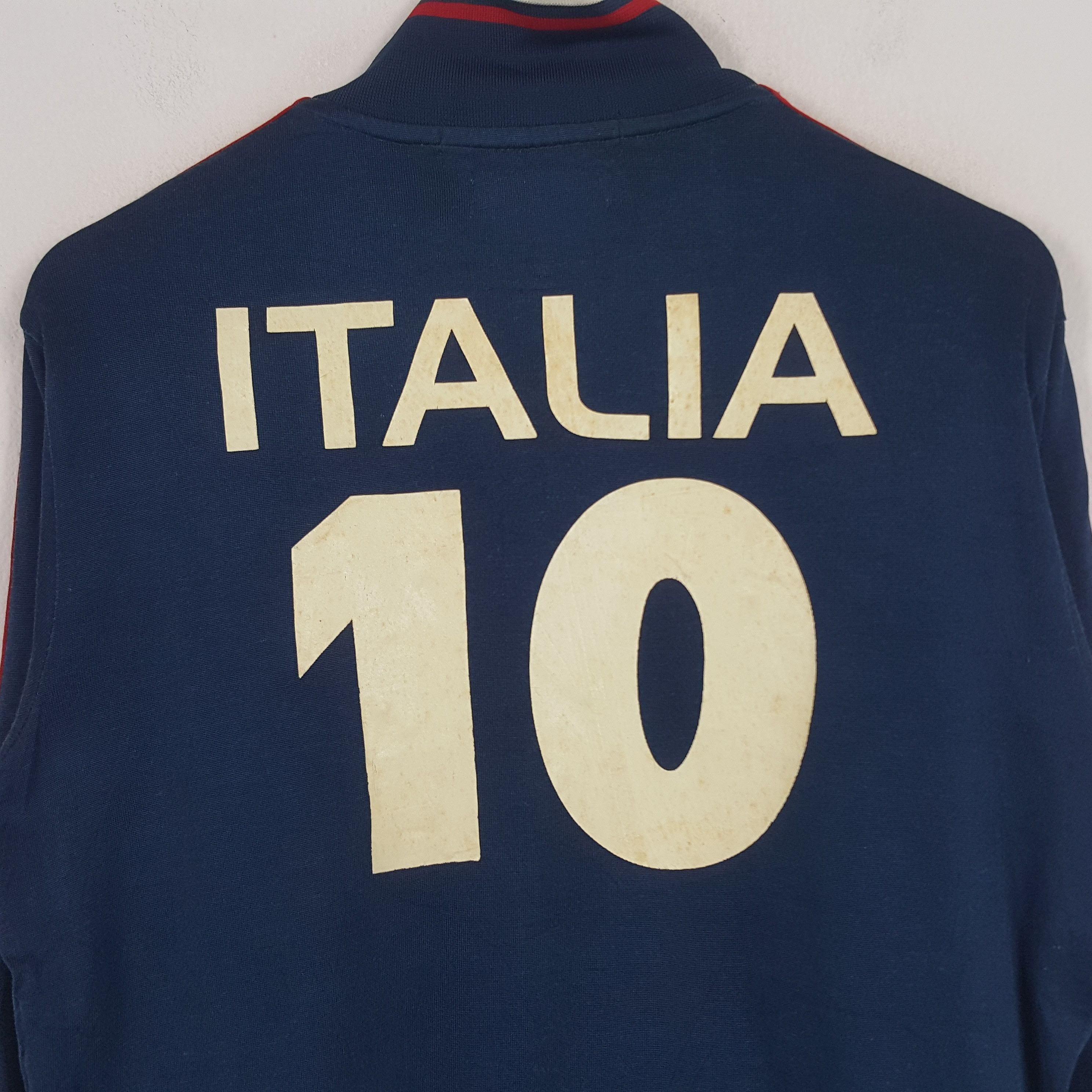 Vintage Vintage Italia 10 Sport Style Soccer Sweatshirt Size US M / EU 48-50 / 2 - 2 Thumbnail