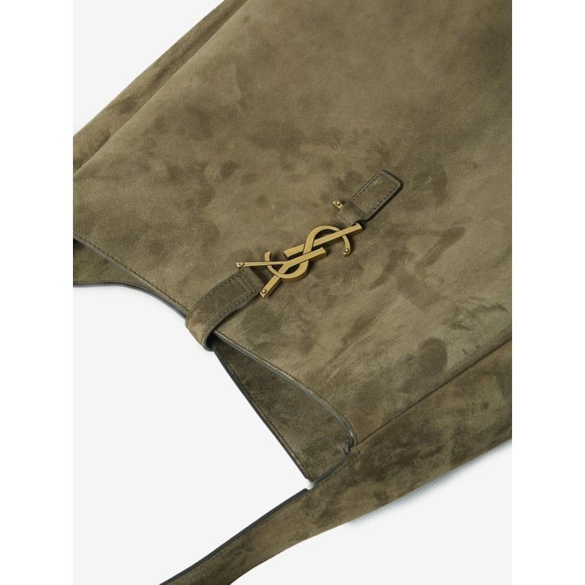 Saint Laurent Paris SAINT LAURENT Le 5 à 7 Light Musk Suede Shoulder Bag New & A Size ONE SIZE - 4 Thumbnail
