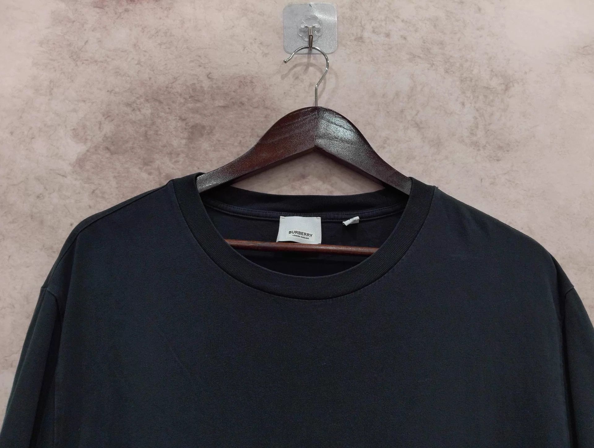 Burberry Burberry Logo Print Cotton Crewneck T-Shirt XL Size US XL / EU 56 / 4 - 8 Thumbnail