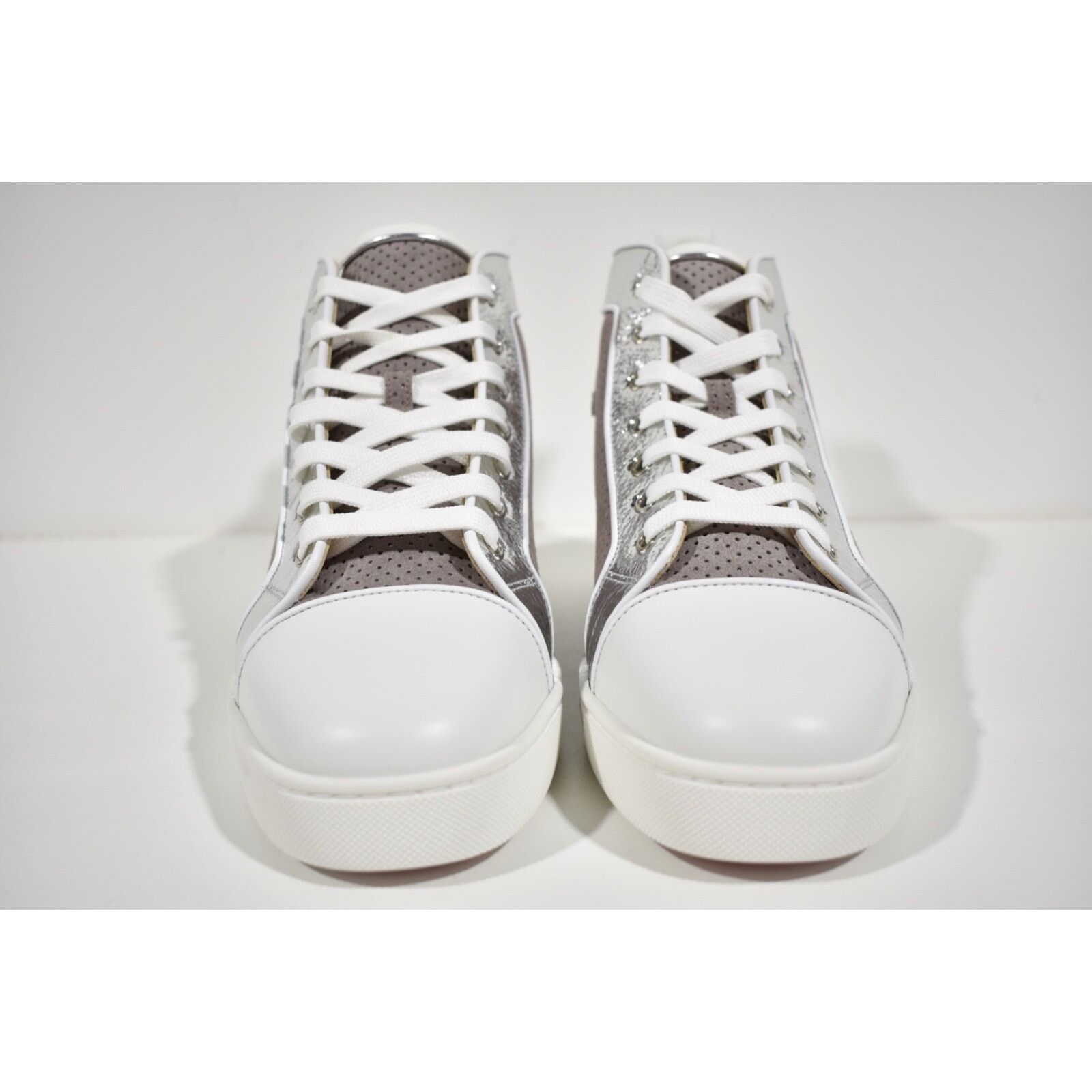 Christian Louboutin Christian Louboutin Mens Louis Orlato Flat Elegant Argento Size US 9 / EU 42 - 5 Thumbnail