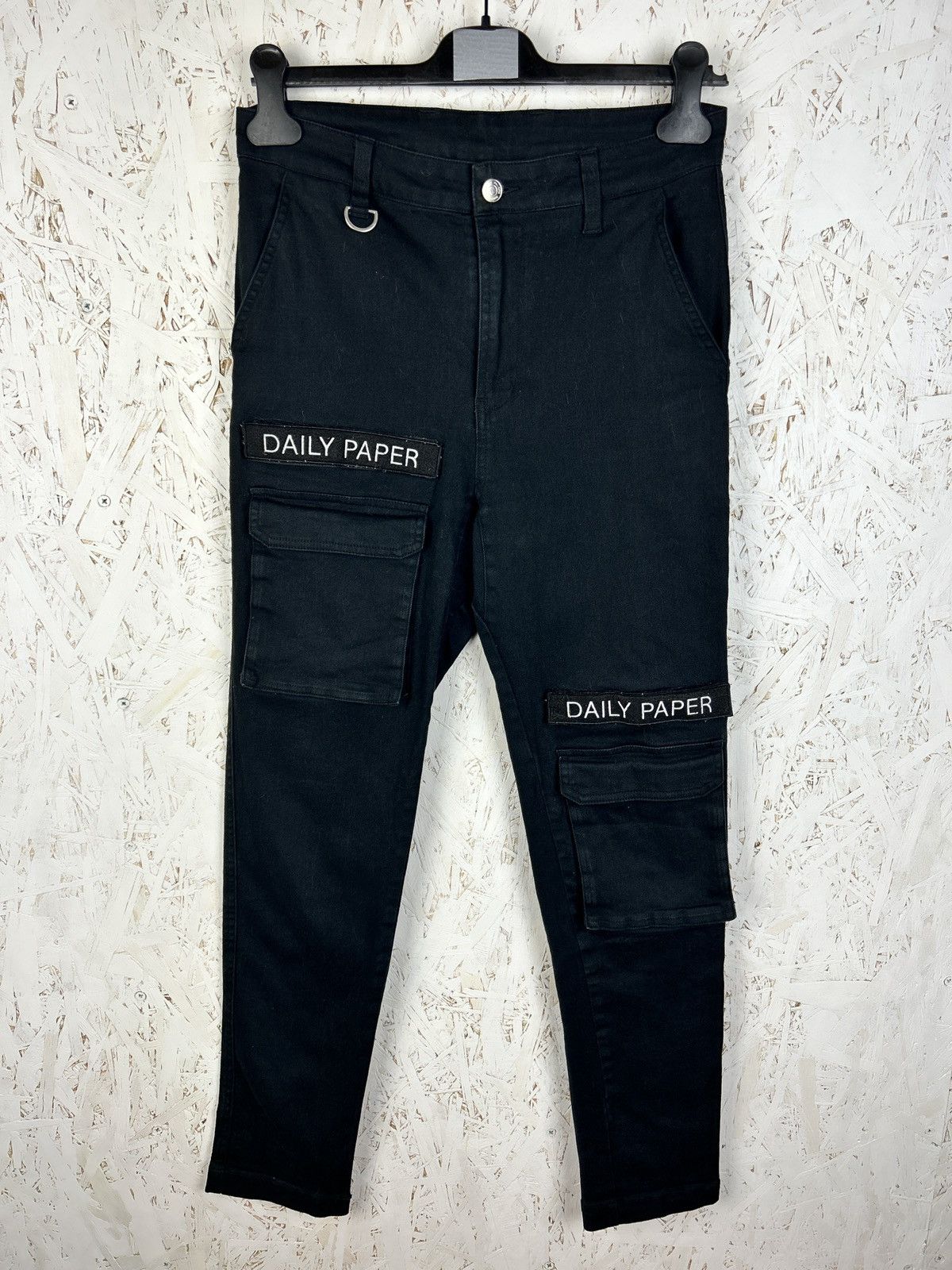 Daily Paper Daily Paper Cargo Multipocket Patched Denim Jeans Pants S Size US 28 / EU 44 - 1 Thumbnail