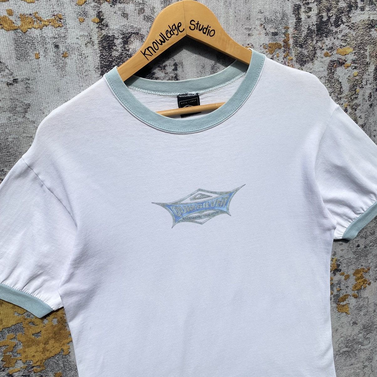 Quiksilver Vintage Quiksilver Boardriding Evolution Ringger Shirt Size US S / EU 44-46 / 1 - 4 Thumbnail