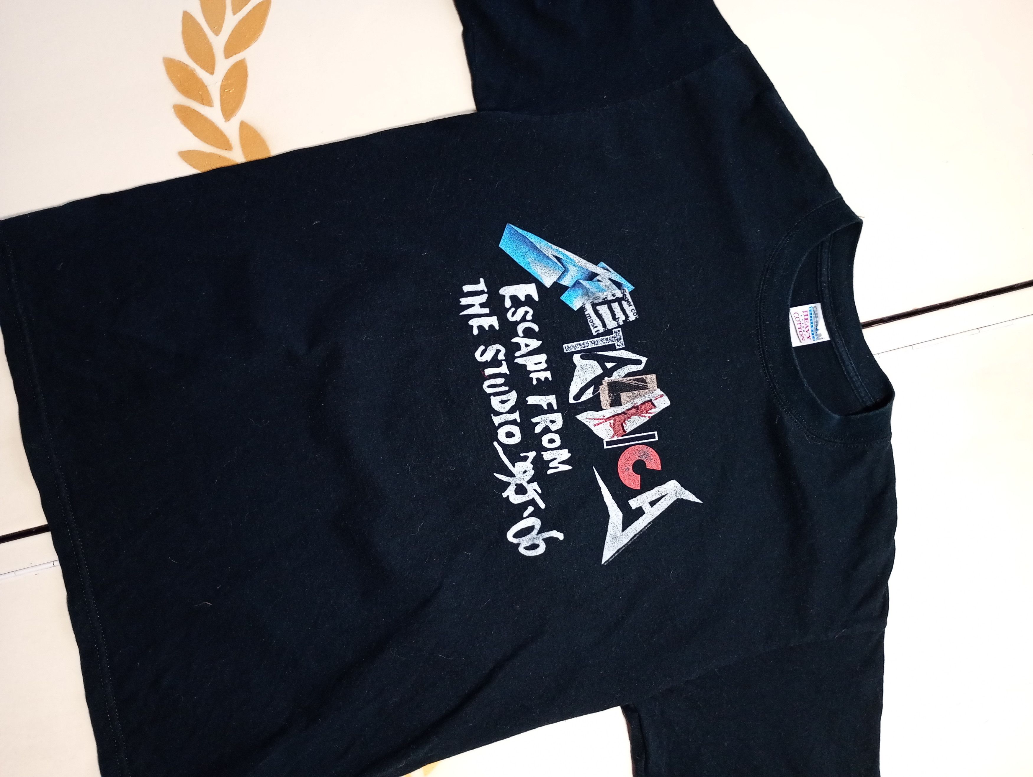 Band Tees Metallica Escape From The Studio'06 Gildan T-shirt 2006 Size US L / EU 52-54 / 3 - 5 Thumbnail