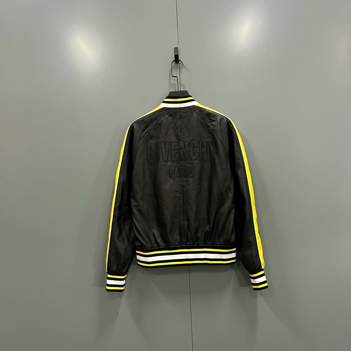 Givenchy Givenchy Colorblock Embroidered Leather Jacket Size US M / EU 48-50 / 2 - 2 Thumbnail