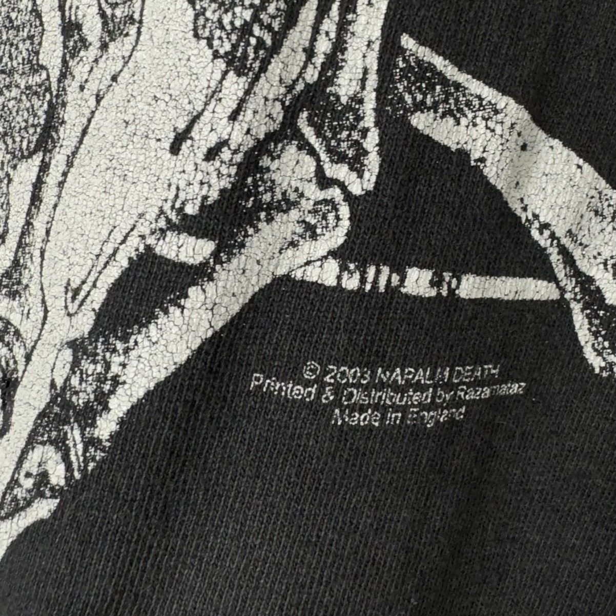 Band Tees Vintage 2003 Napalm Death Metal Euro T Shirt Size US XXL / EU 58 / 5 - 5 Thumbnail