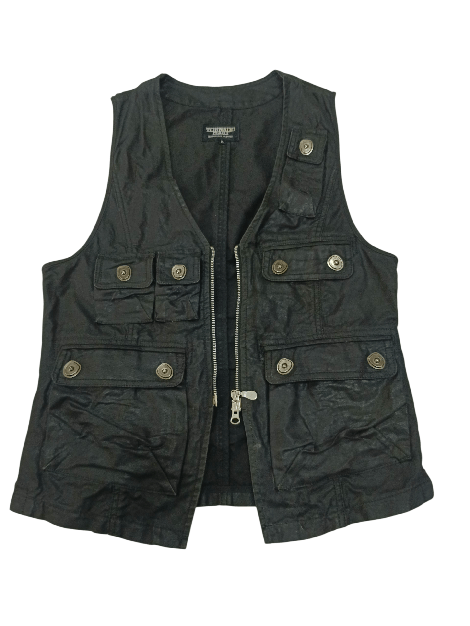 Tornado Mart Tornado Mart Waxed Multi-Pocket Utility Tactical Size L / US 10 / IT 46 - 1 Thumbnail