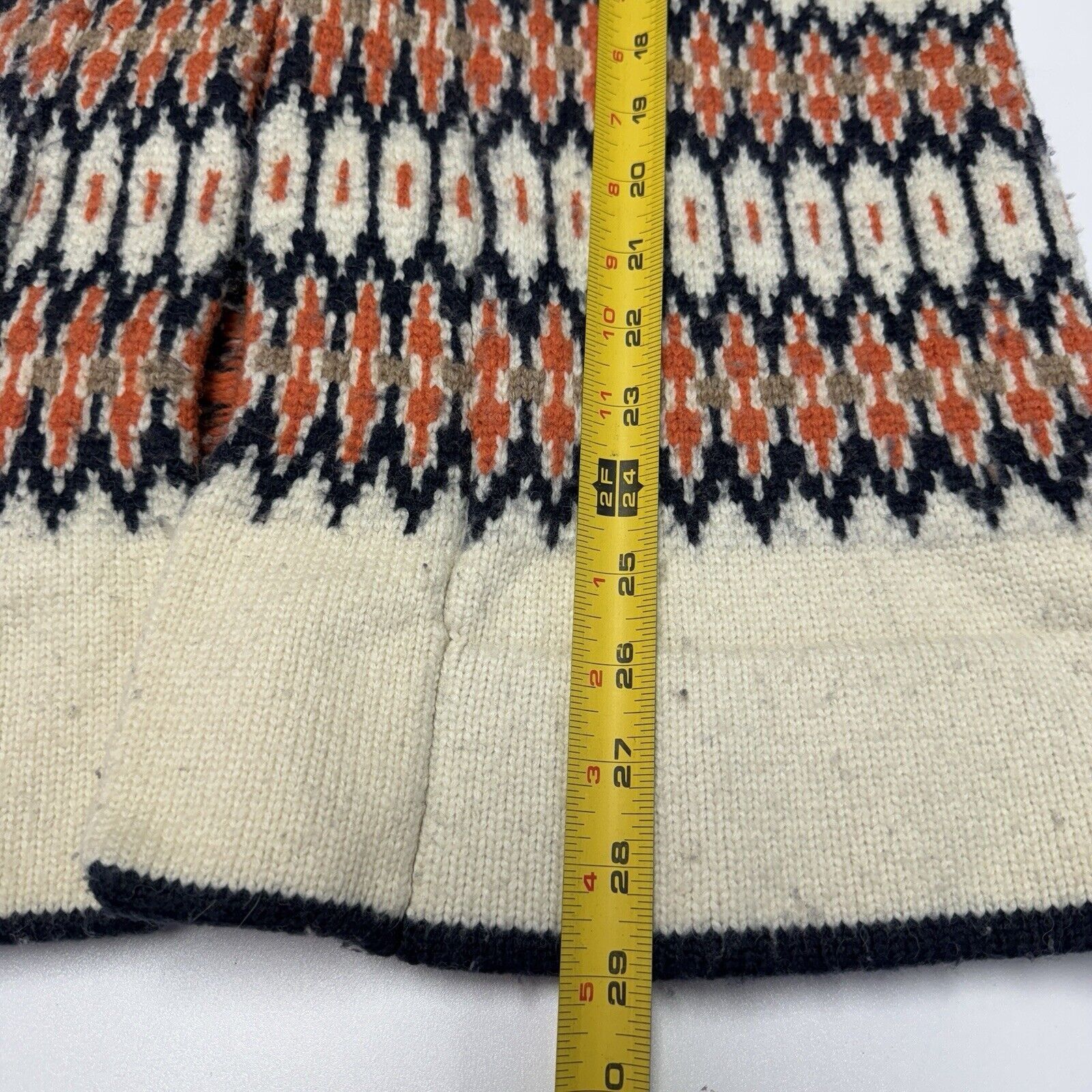 Lucky Brand Lucky Brand Knit Cardigan Sweater Womens Medium Striped Wool Size M / US 6-8 / IT 42-44 - 10 Thumbnail