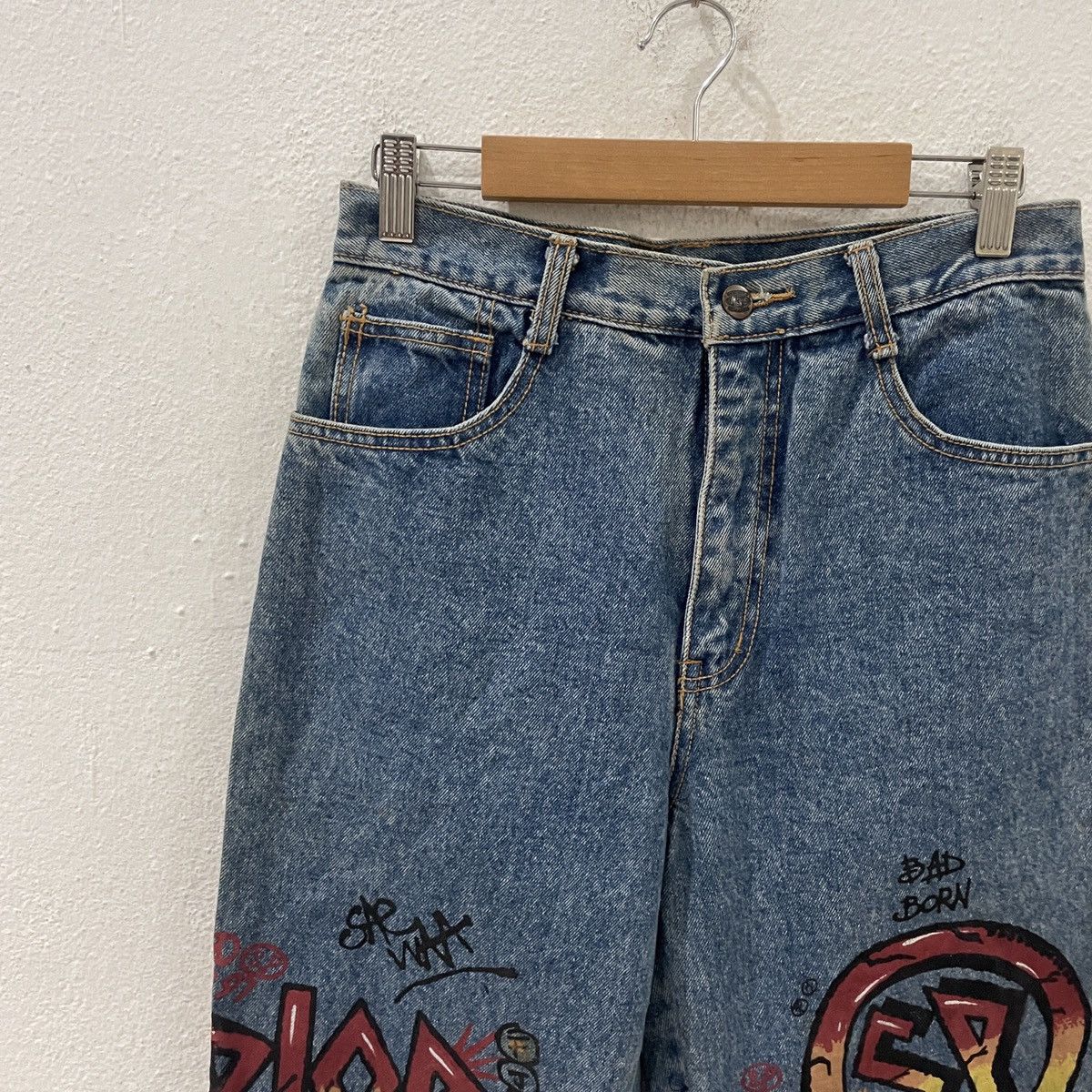 Japanese Brand Vintage Superior Skate Denim Jeans Size US 28 / EU 44 - 3 Thumbnail