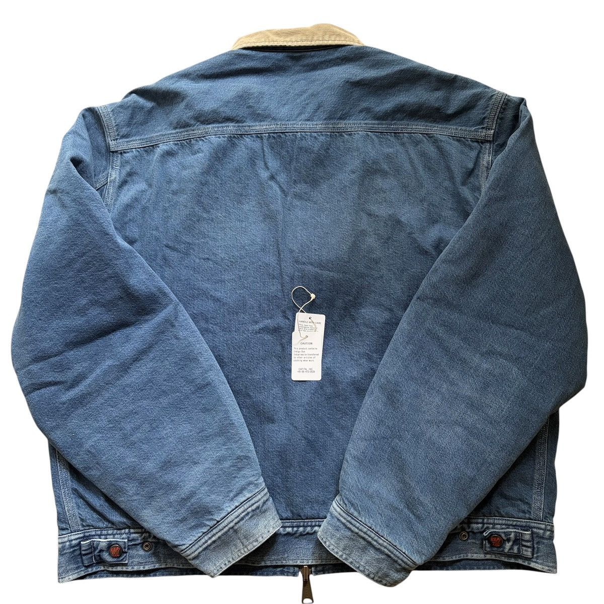 Kapital KAPITAL Denim Reversible Work Jacket (Virgin Mary) Size US L / EU 52-54 / 3 - 3 Thumbnail