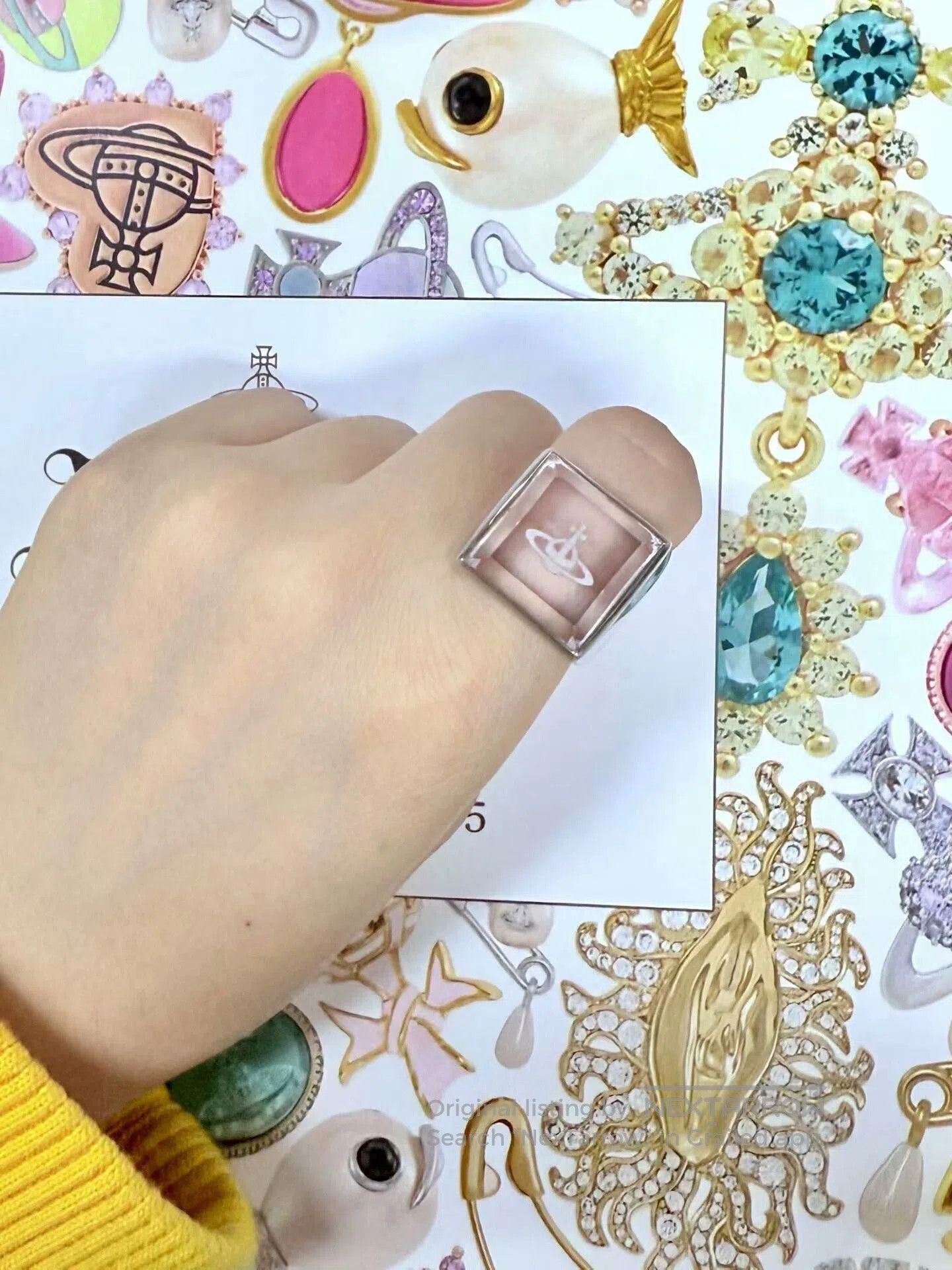 Vivienne Westwood vivienne westwood saturn ring vintage design. Size ONE SIZE - 1 Thumbnail