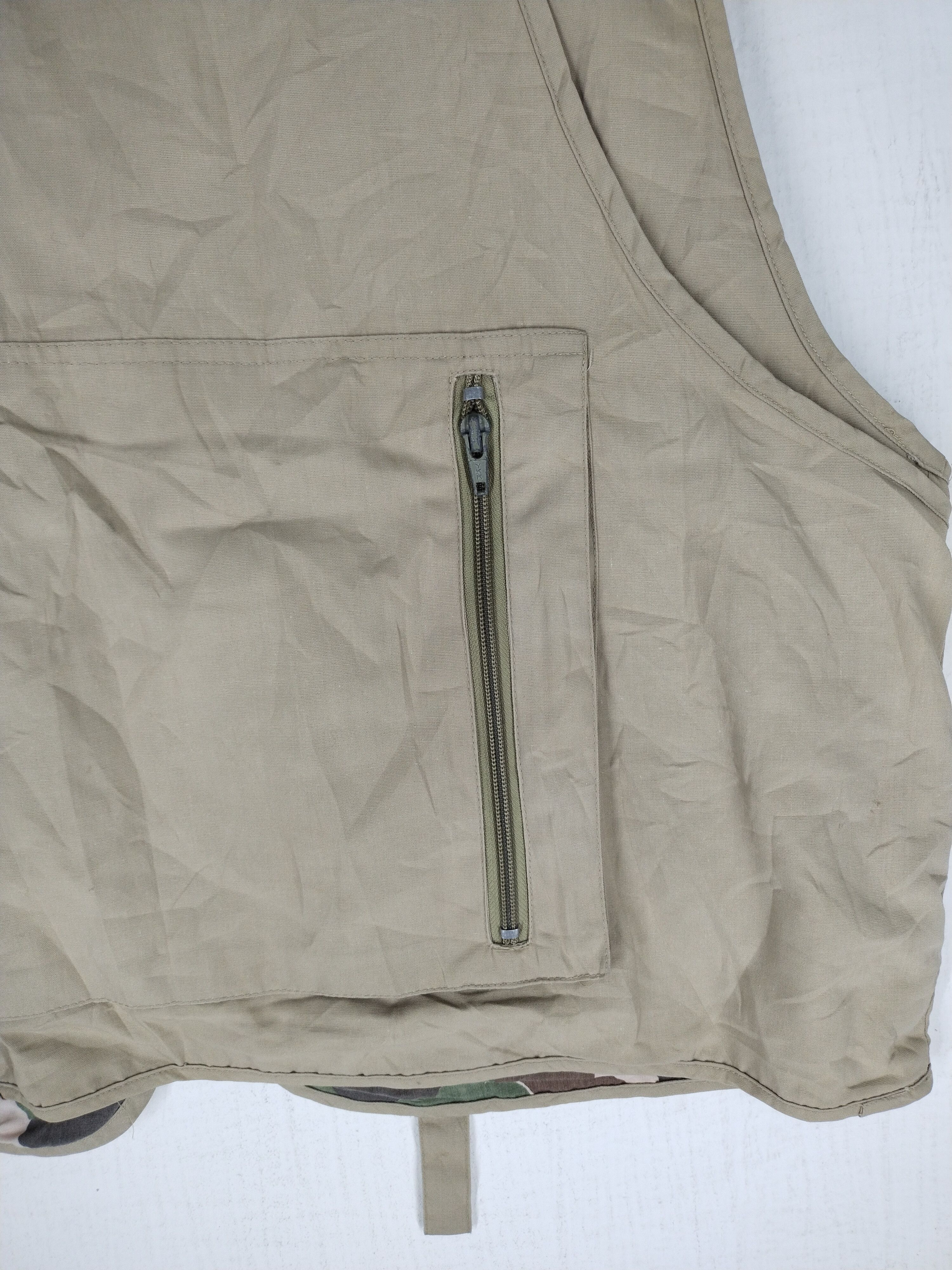 Gear for Sports 🔥 Vtg Camo Vest Reversible Tactical Pocket Size US L / EU 52-54 / 3 - 10 Thumbnail