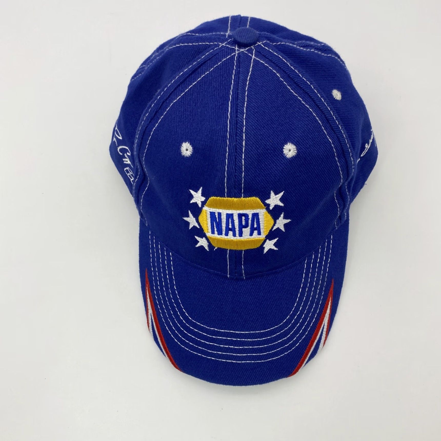 Vintage NAPA Racing HatBaseball Cap Men One Size Adjustable Velcro Blue Size ONE SIZE - 2 Thumbnail