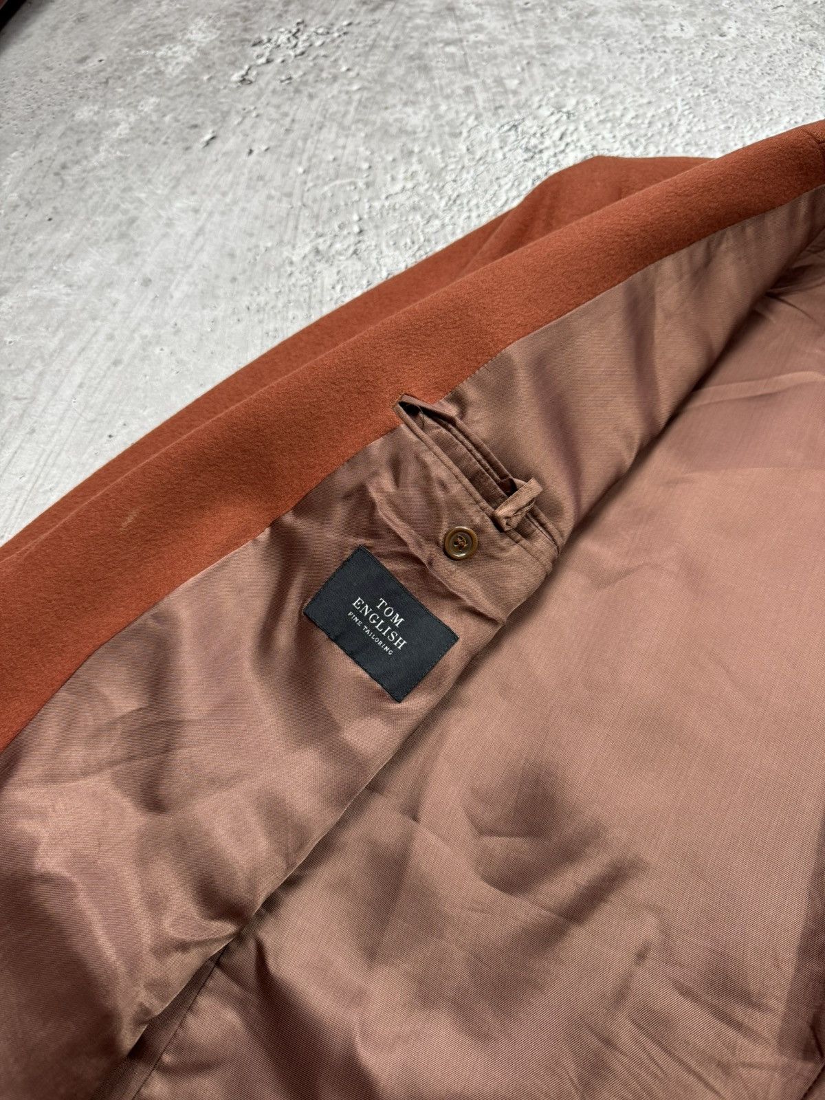 Other Tom English Virgin Cashmere Merino Wool Blazer Coat 44R Size US L / EU 52-54 / 3 - 9 Thumbnail