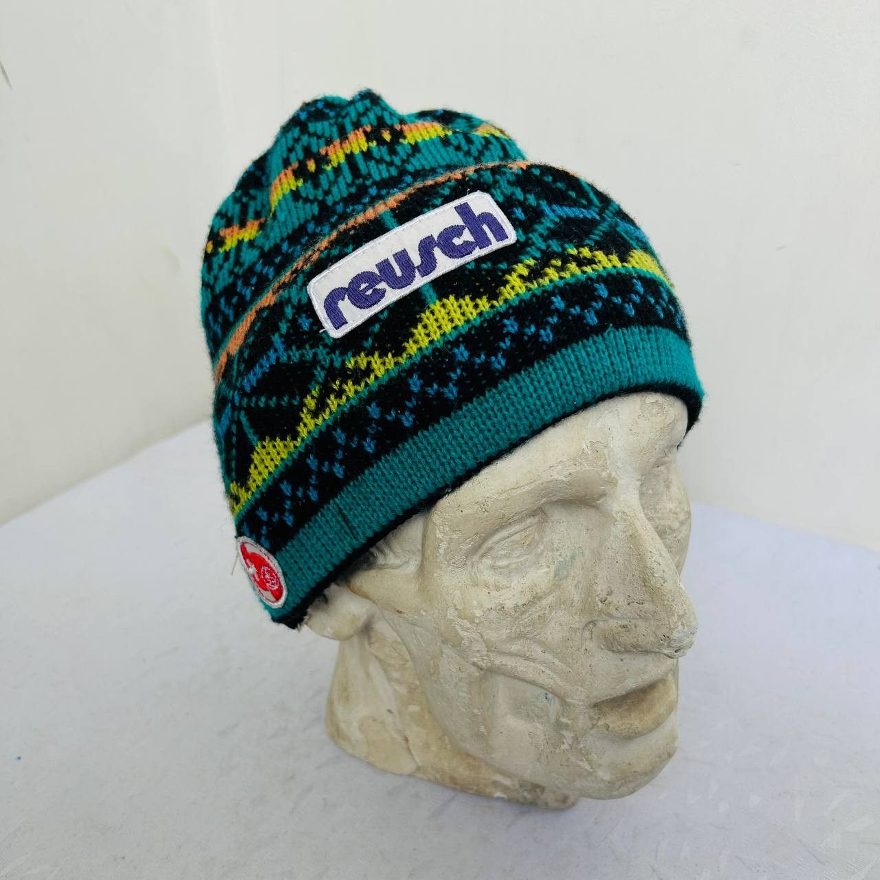 Vintage Reush ski wool blend hat #256 Size ONE SIZE - 1 Thumbnail