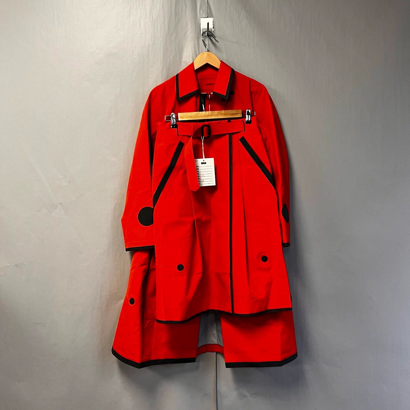 Hermes Hermès Shangxia Orange Coat Skirt Set Size S / US 4 / IT 40 - 1 Thumbnail