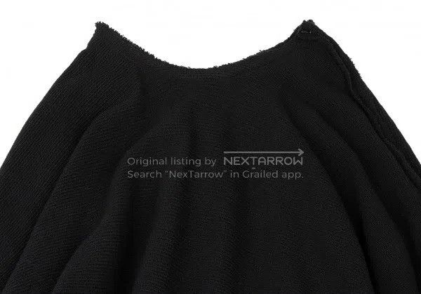 Comme des Garcons Comme des Garcons size M Black Retro Heavy Design Skirt Size 22" - 4 Thumbnail