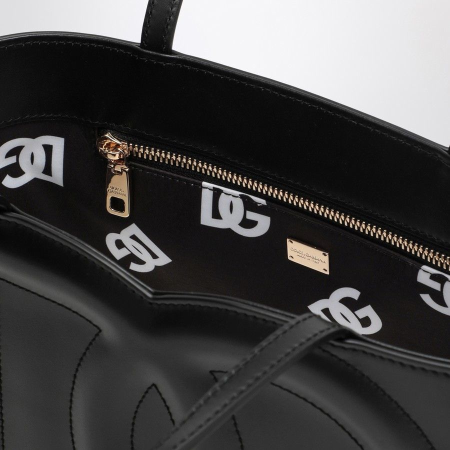 Dolce & Gabbana o1d2blof0824 Size : OS / Logo Leather Small Tote Bag Size ONE SIZE - 4 Thumbnail