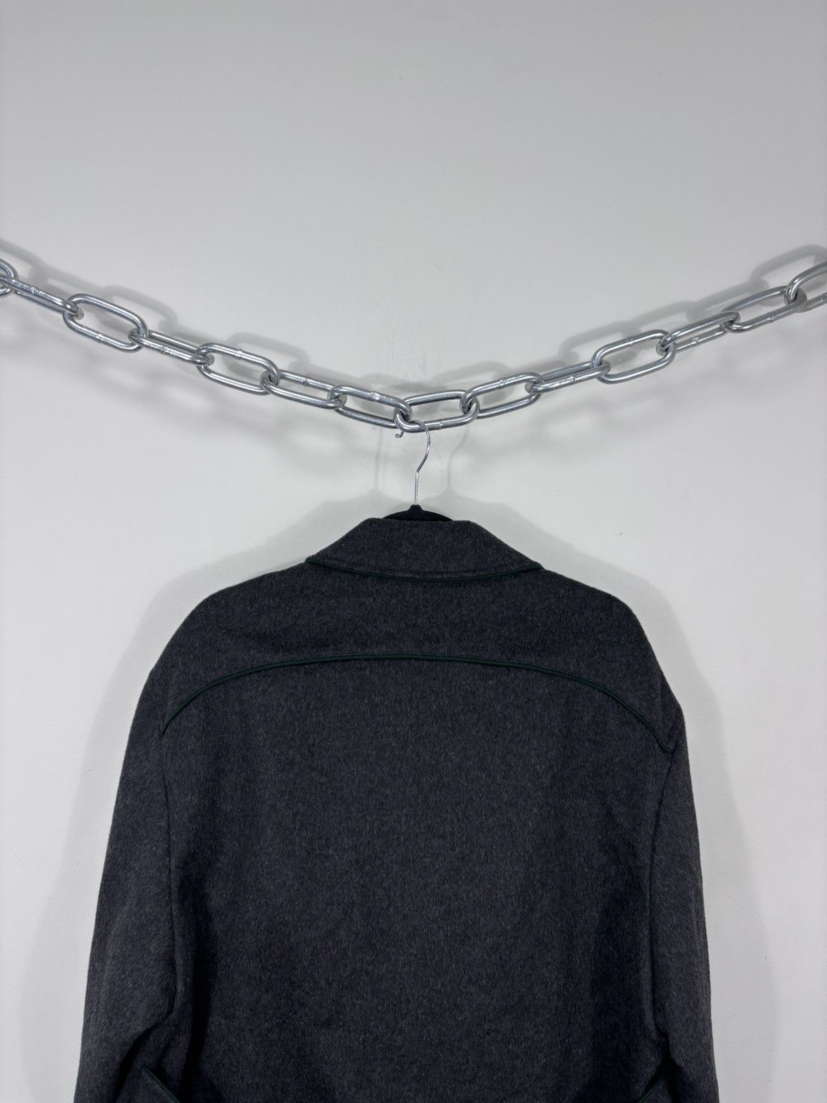 Other Vintage Julius Lang Women’s Double Breasted Grey Wool Coat Size 3XL / US 20-22 - 15 Thumbnail