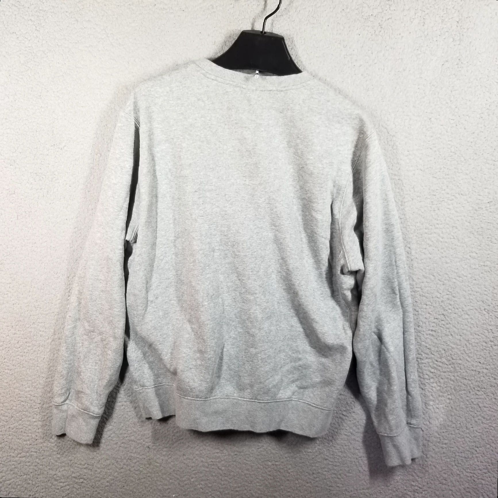 Nike Nike Men's Sportswear Club Fleece Crew Medium Gray BV2662 063 Size US M / EU 48-50 / 2 - 2 Thumbnail