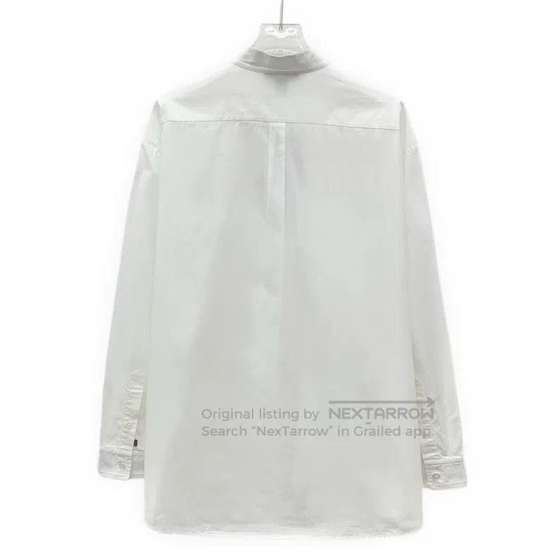 Louis Vuitton Louis Vuitton White logo embroidered cotton single-breaste Size US XS / EU 42 / 0 - 2 Thumbnail
