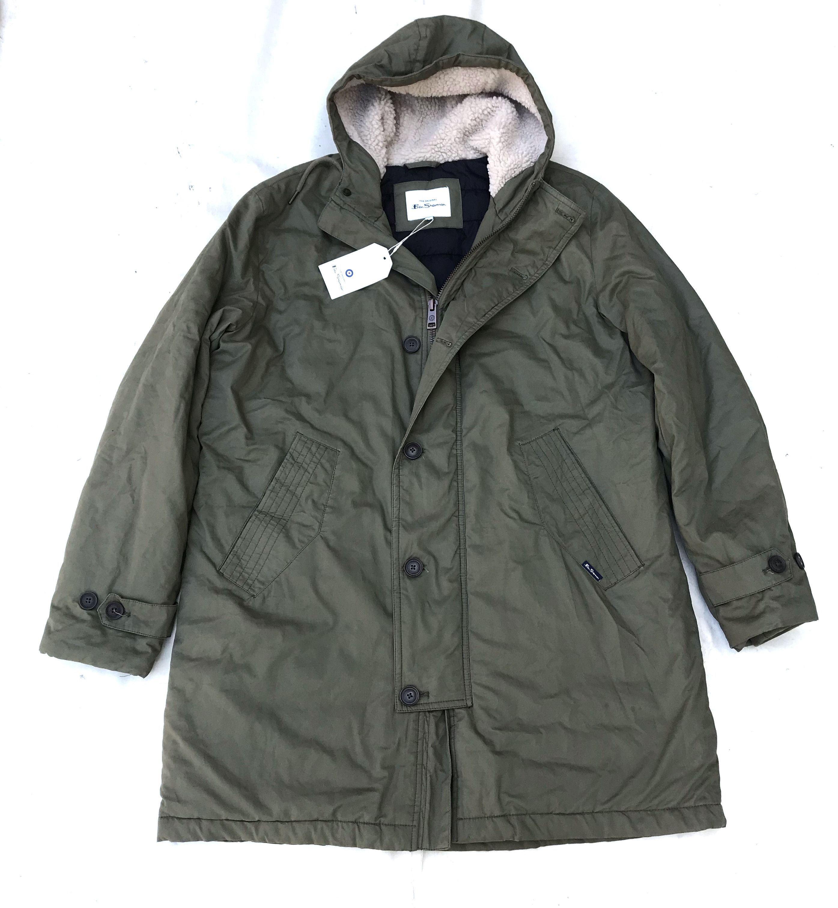 Ben Sherman Ben Sherman Green M51 Parka jacket Green Hemp Military Hemp Size US L / EU 52-54 / 3 - 6 Thumbnail