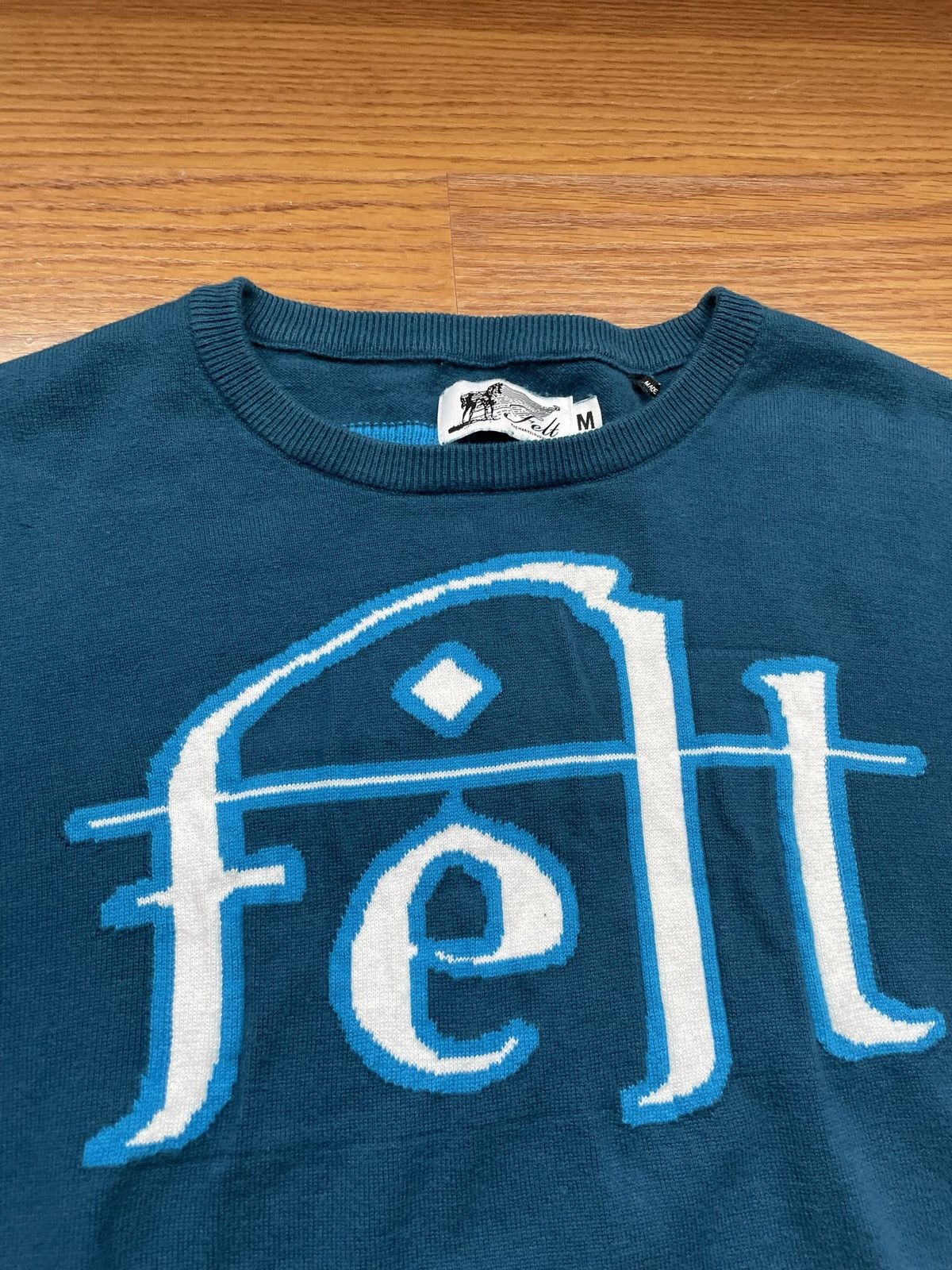 FELT Felt Knit Sweater Size US M / EU 48-50 / 2 - 2 Thumbnail