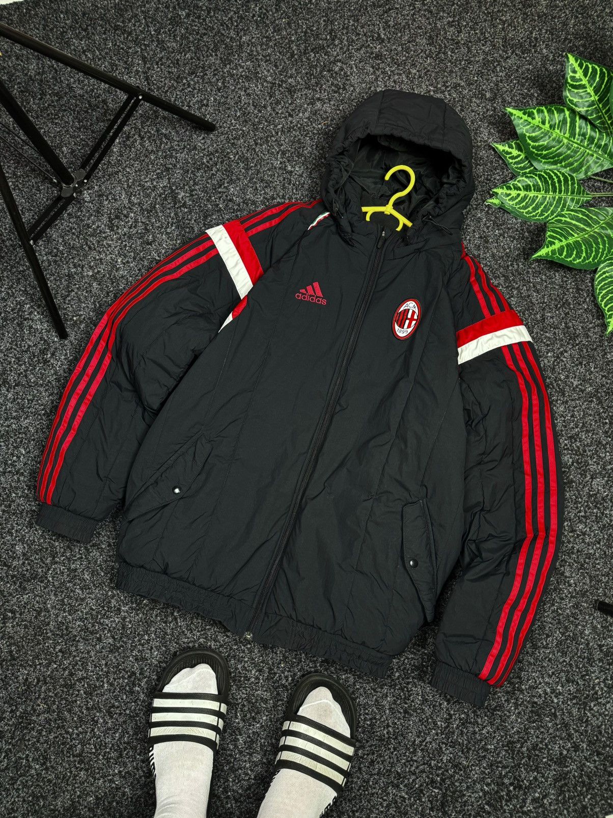Adidas Adidas Milan Italy 🇮🇹 Jacket Winter size XL Size US XL / EU 56 / 4 - 1 Thumbnail