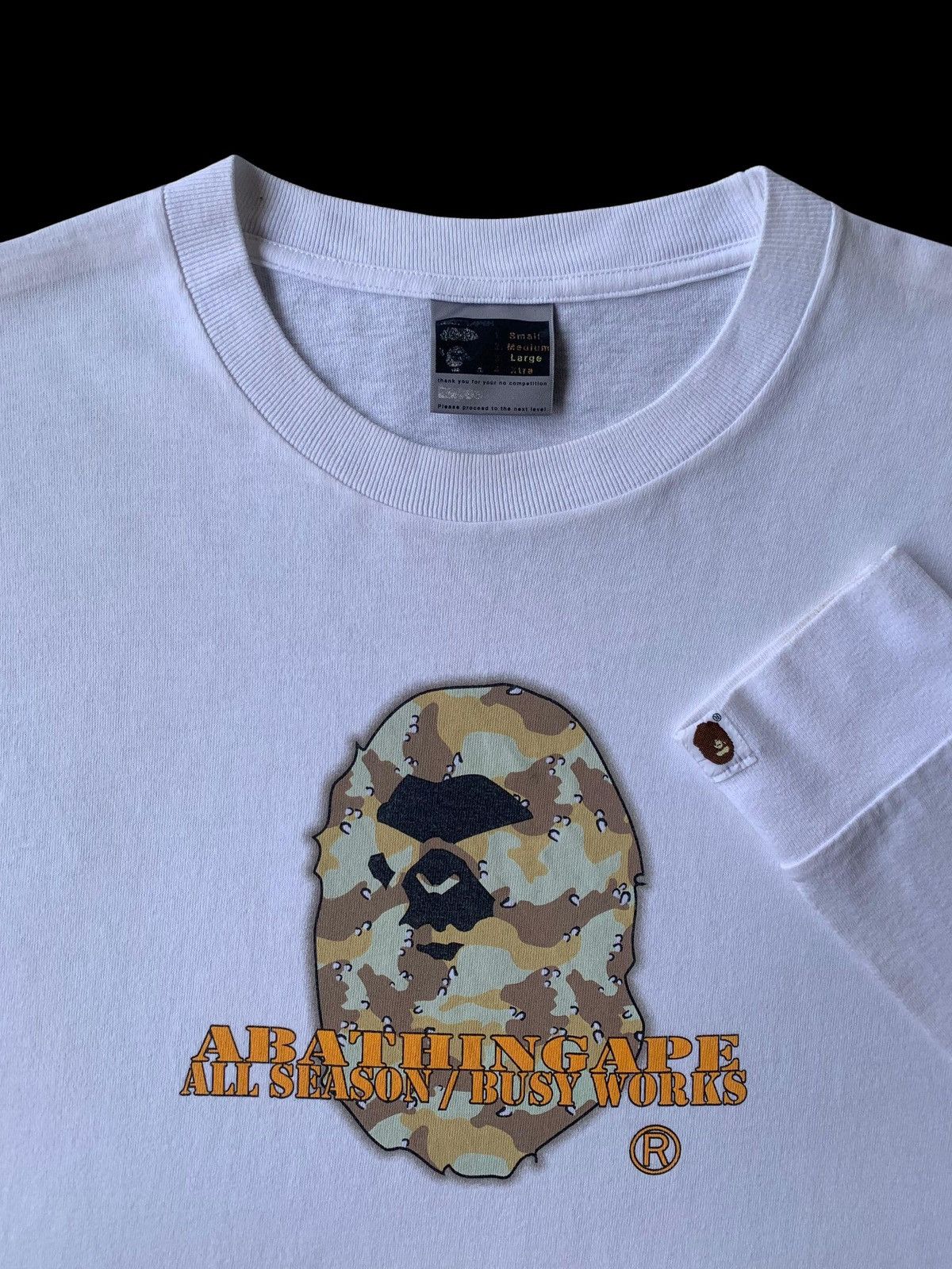 Bape Vintage 90s Bape All Season Busy Works Longsleeve Size US L / EU 52-54 / 3 - 2 Thumbnail