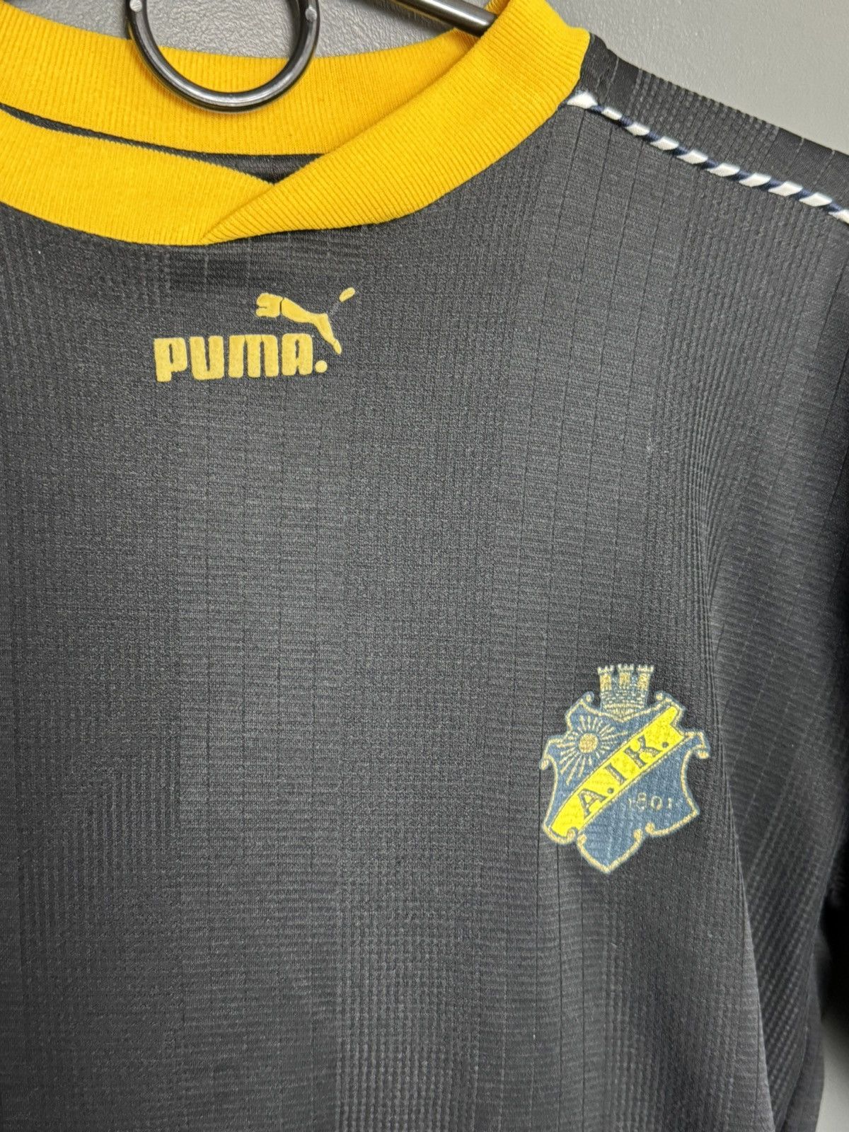 Puma AIK Stockholm 90s Football Soccer Long Sleeve Jersey Size US S / EU 44-46 / 1 - 3 Thumbnail