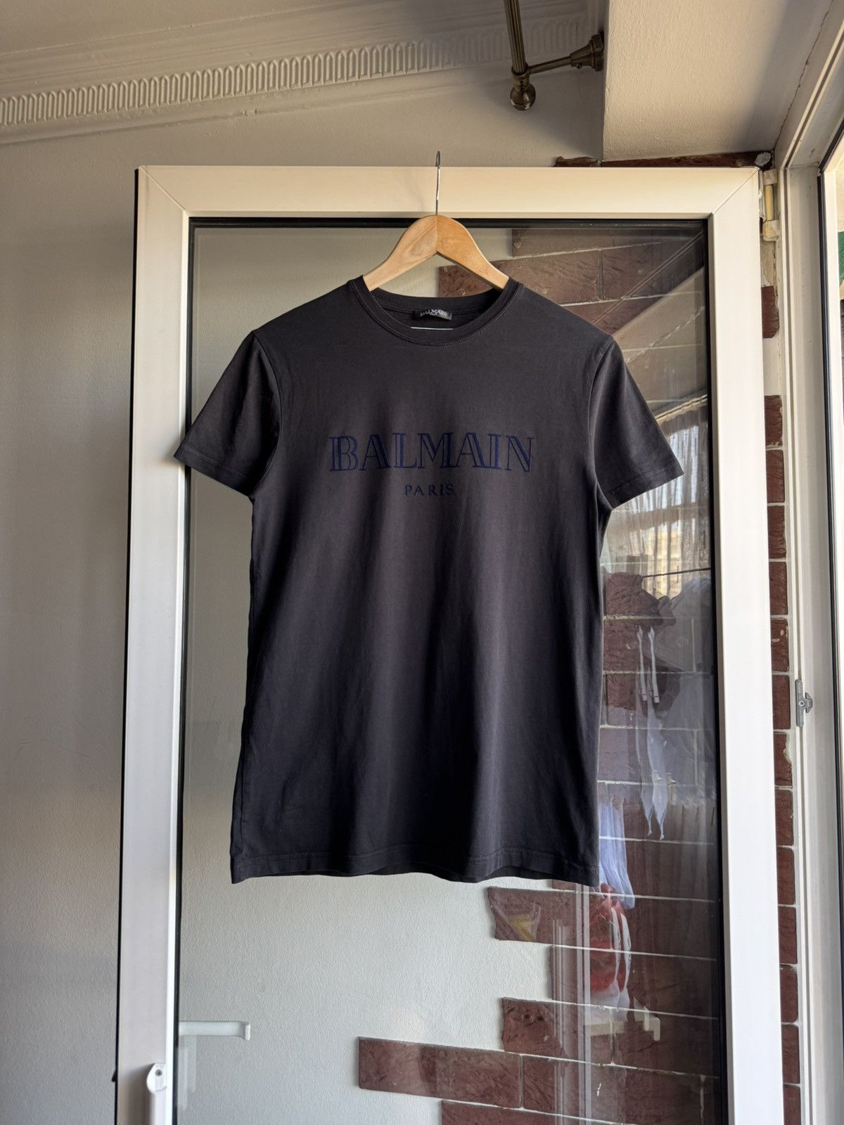 Balmain Balman Dark Blue Tshirt Size US S / EU 44-46 / 1 - 2 Thumbnail