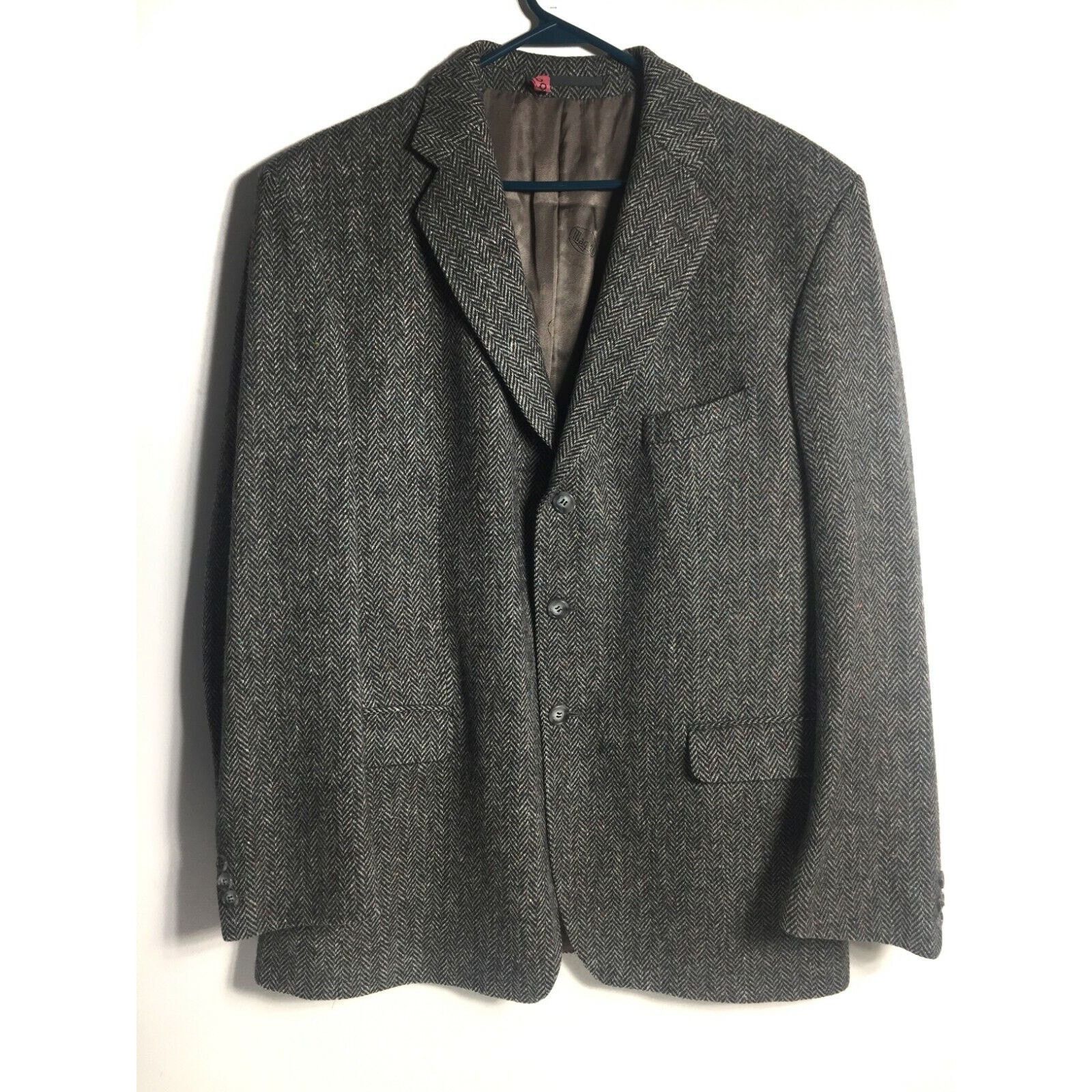 Magee Magee Mens Donegal Tweed Wool Blazer Coat Suit Jacket Sz 41R Size US XS / EU 42 / 0 - 6 Thumbnail