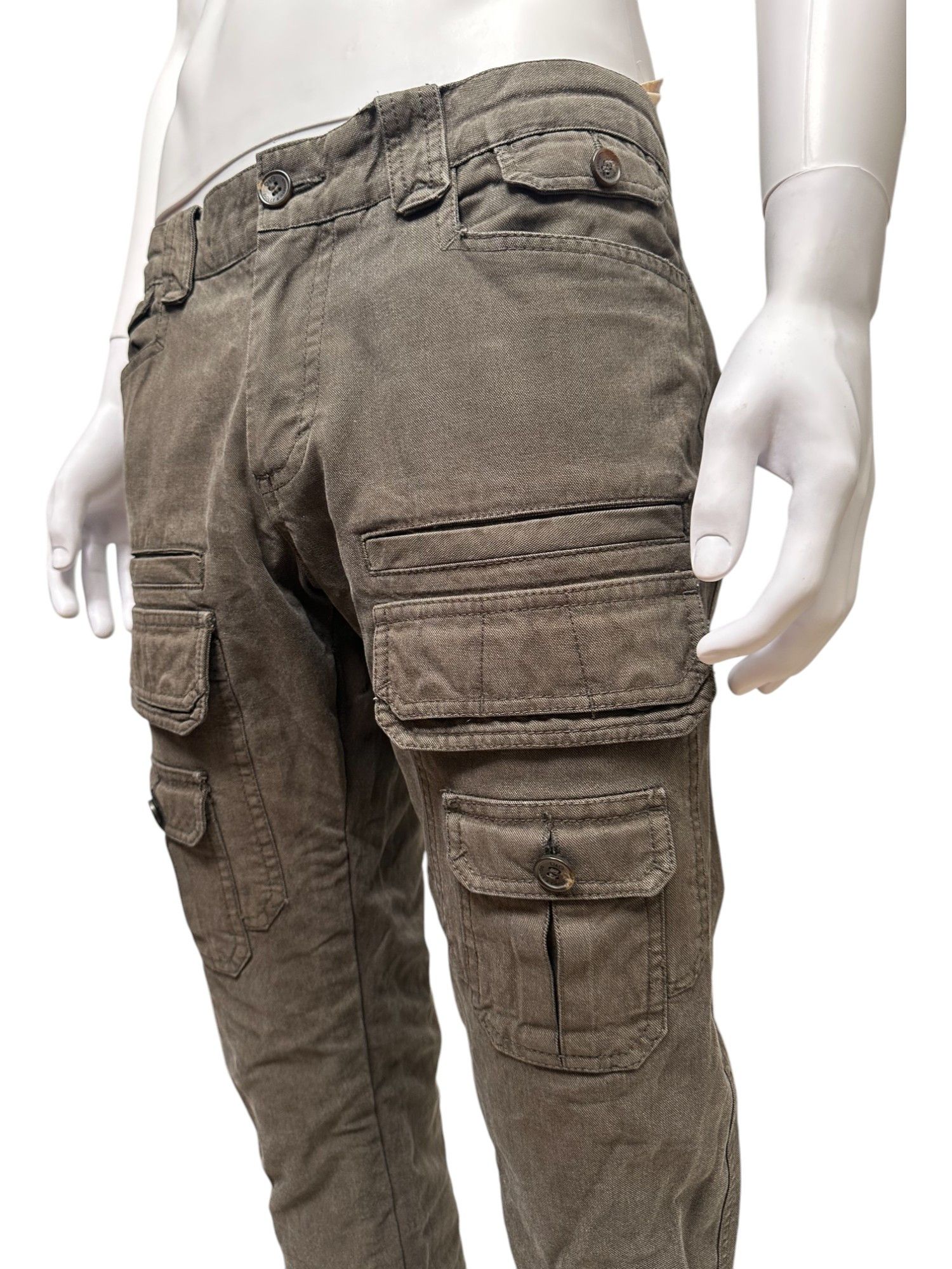 Dolce & Gabbana Early 00's Multipocket Grey Pants Size US 34 / EU 50 - 5 Thumbnail