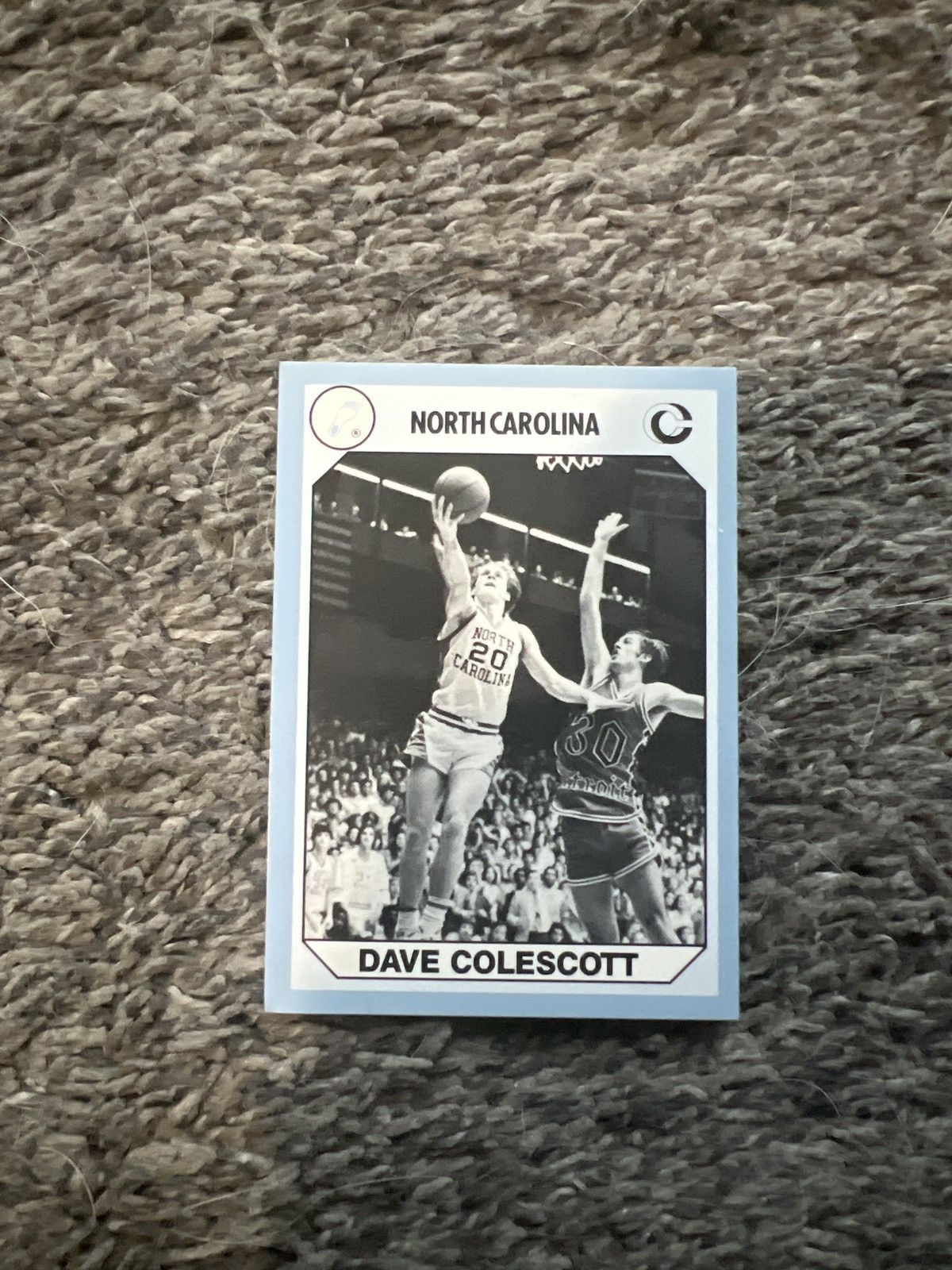 NCAA 1990 Collegiate Collection #142 Dave Colescott Card Size ONE SIZE - 1 Thumbnail