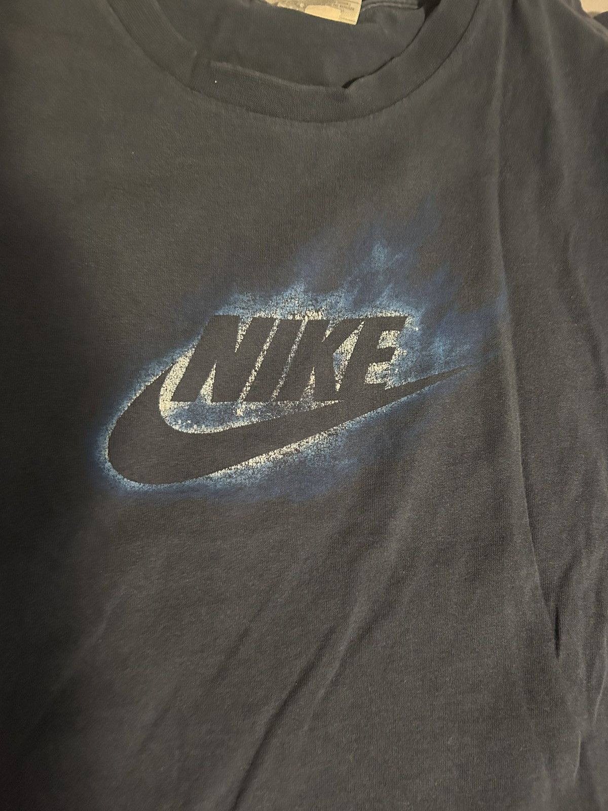 Nike Vintage 2000 Nike Box Logo "Go Like Hell" Quote T Shirt Tee Size US L / EU 52-54 / 3 - 4 Thumbnail