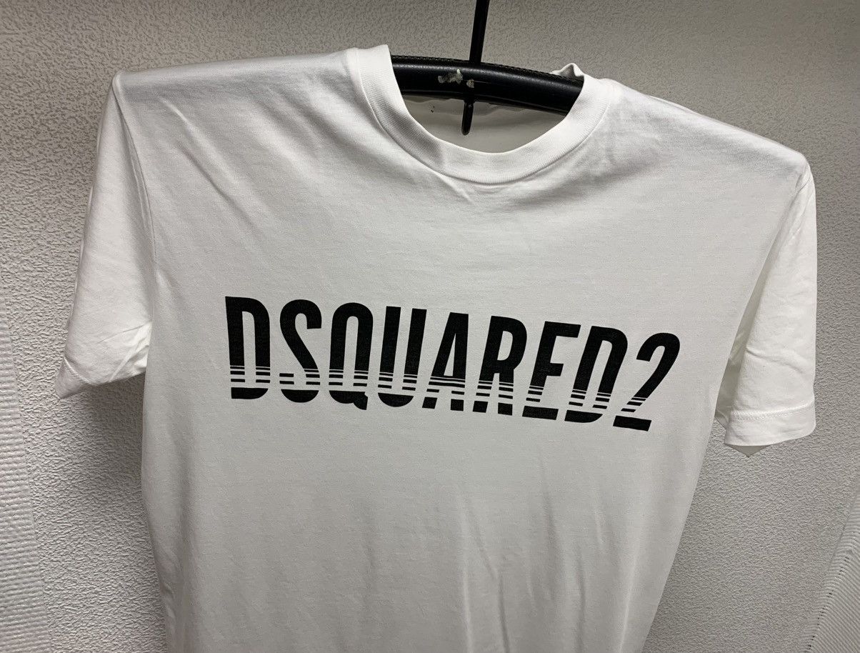 Dsquared2 Dsquared dsquared2 big logo white t-shirt M sz Size US M / EU 48-50 / 2 - 2 Thumbnail