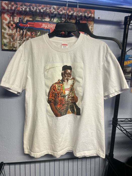 Supreme Supreme Pharoah Sanders Tee White Medium | Grailed