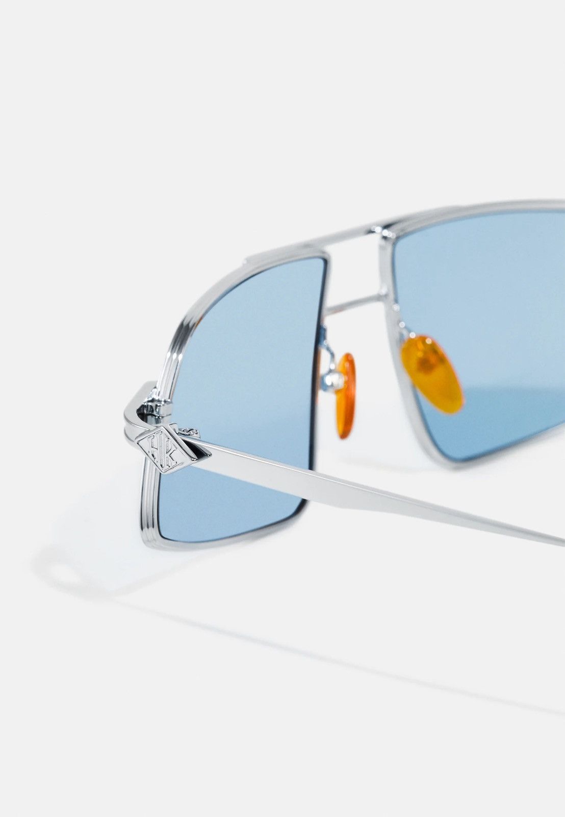 Han Kjobenhavn !DS! SS23 Han Kjobenhavn Demo High Silver Blue Sunglasses Size ONE SIZE - 3 Thumbnail