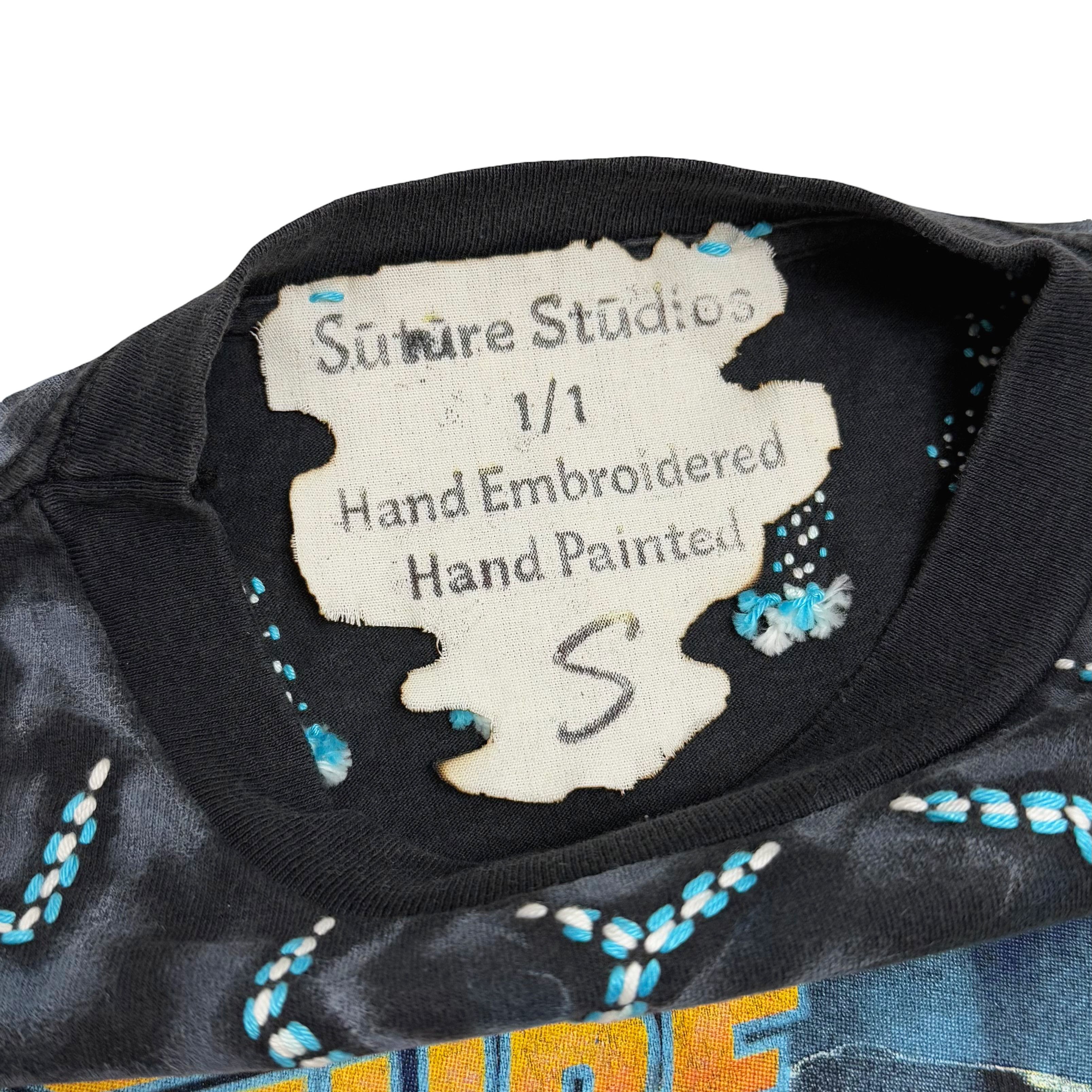 Band Tees Suture Studios Back to the Future Hand Embroidered T-shirt Size US L / EU 52-54 / 3 - 10 Thumbnail